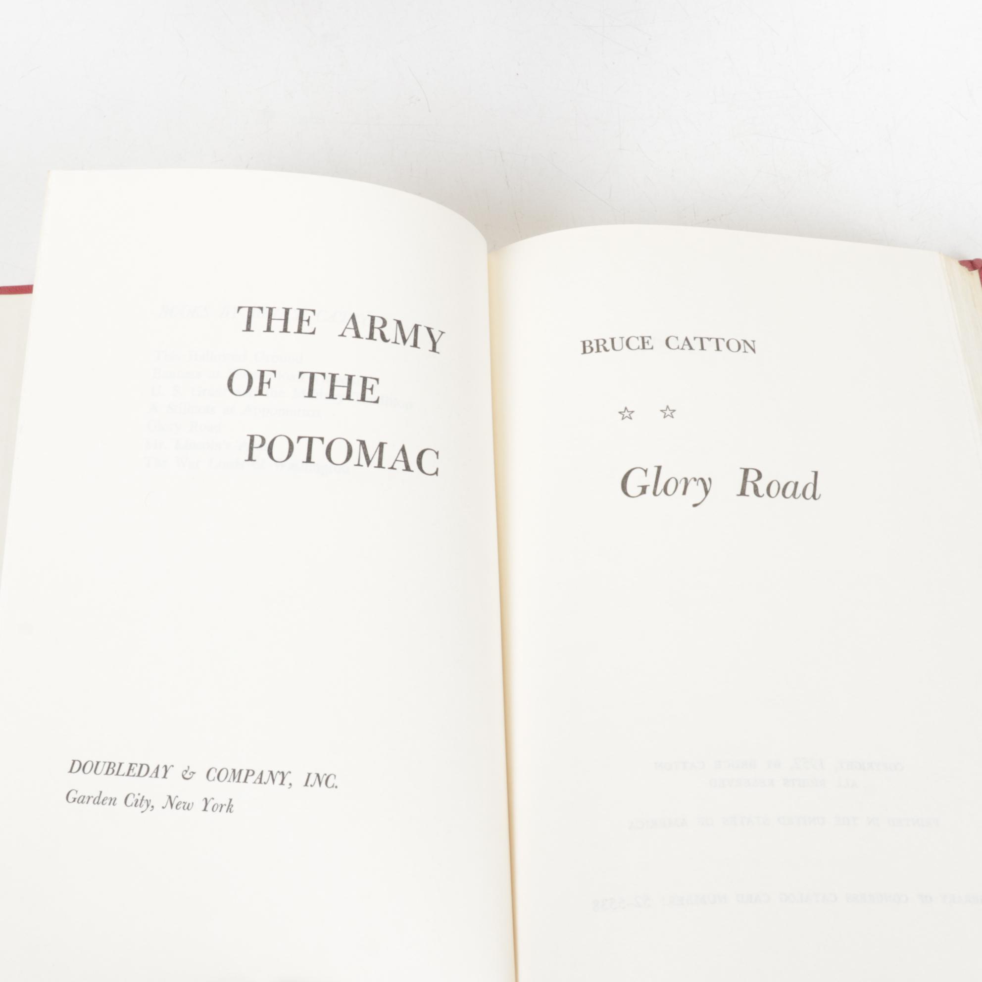 "The Army of the Potomac" Three Volumes by Bruce Catton and Other History Books