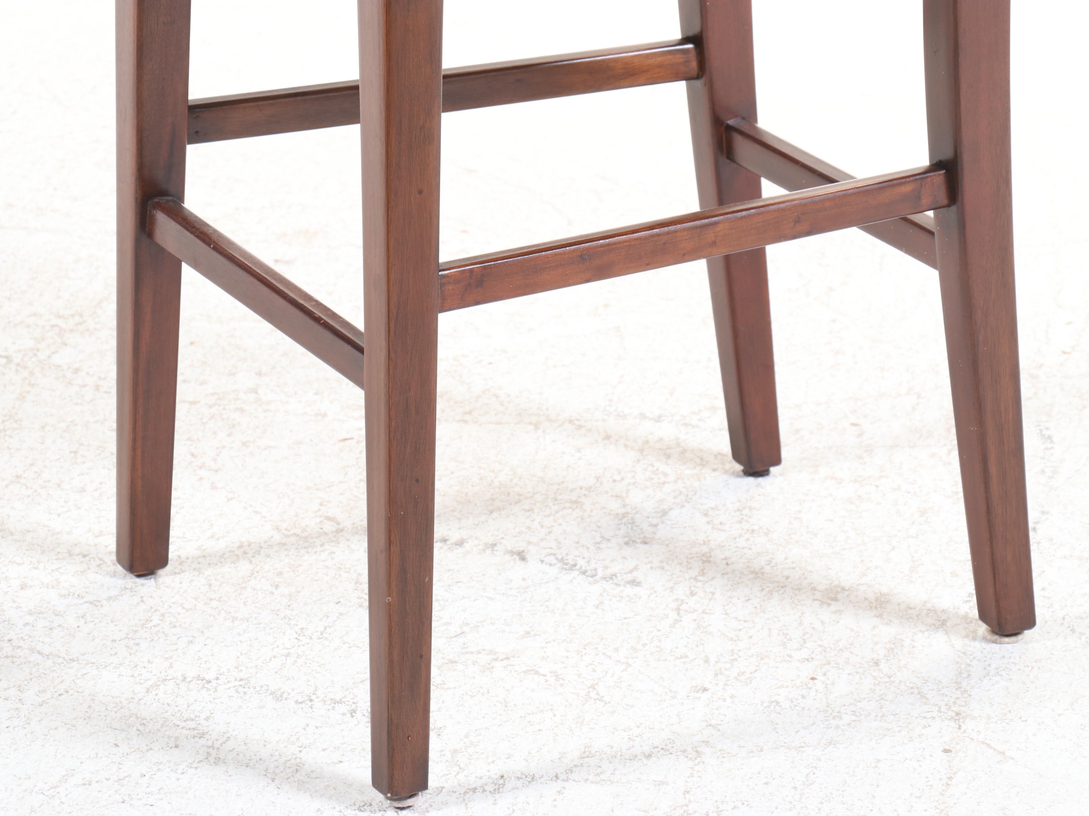 Set of Three Pottery Barn Contemporary Seagrass Barstools, 2013