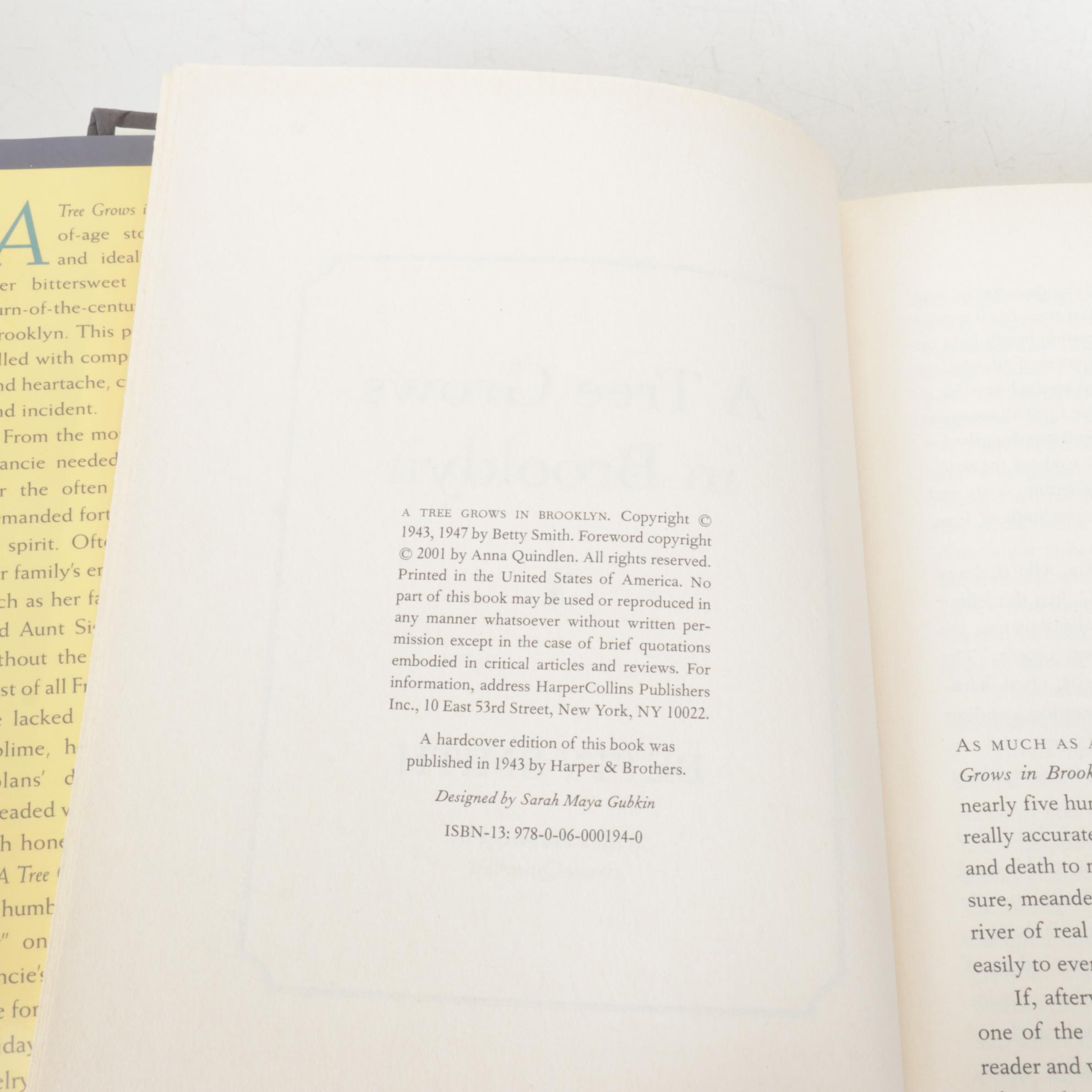 "A Tree Grows in Brooklyn", "The Godfather" and Other Classic Novels