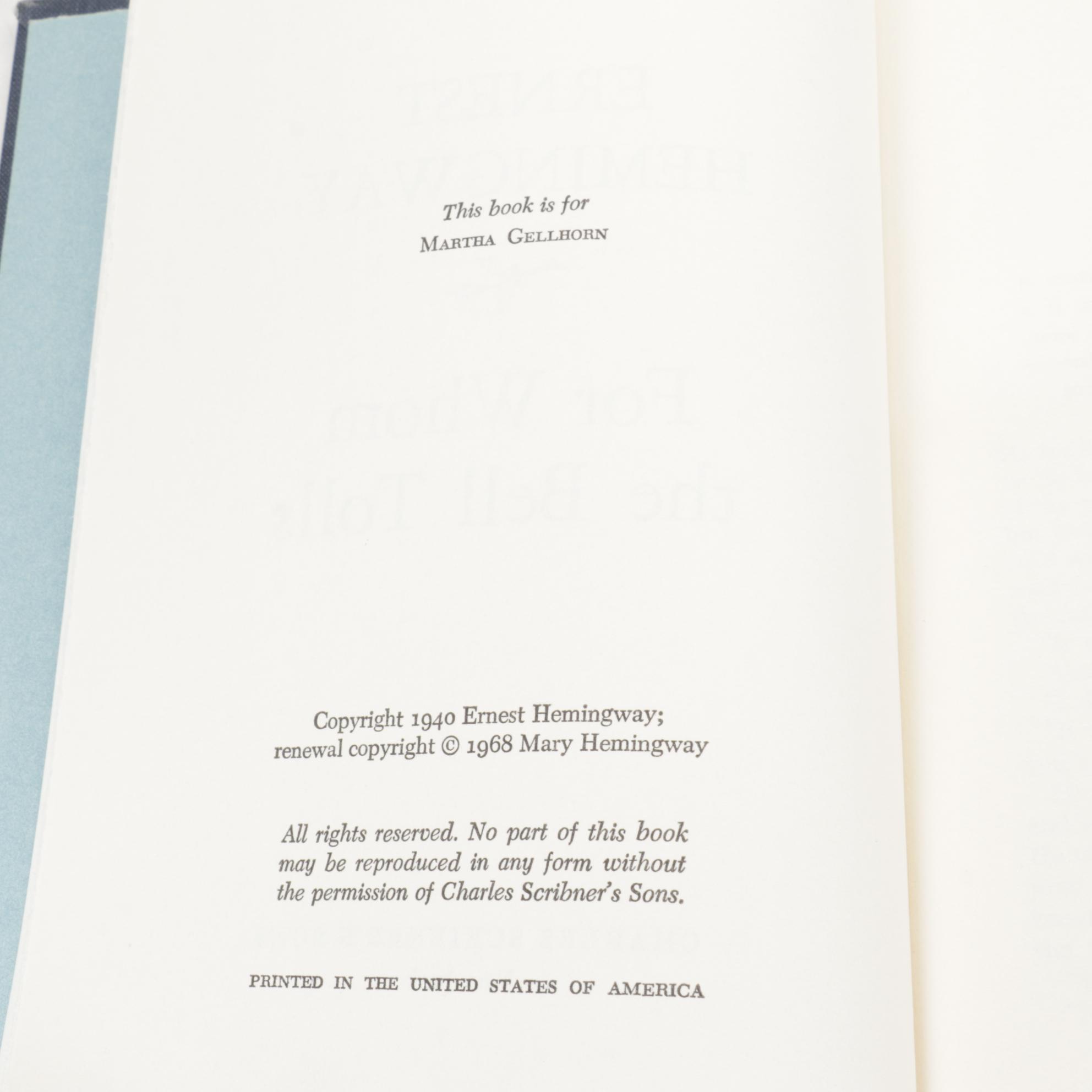 Literary Classics Featuring Hemingway, Charles Webb & More