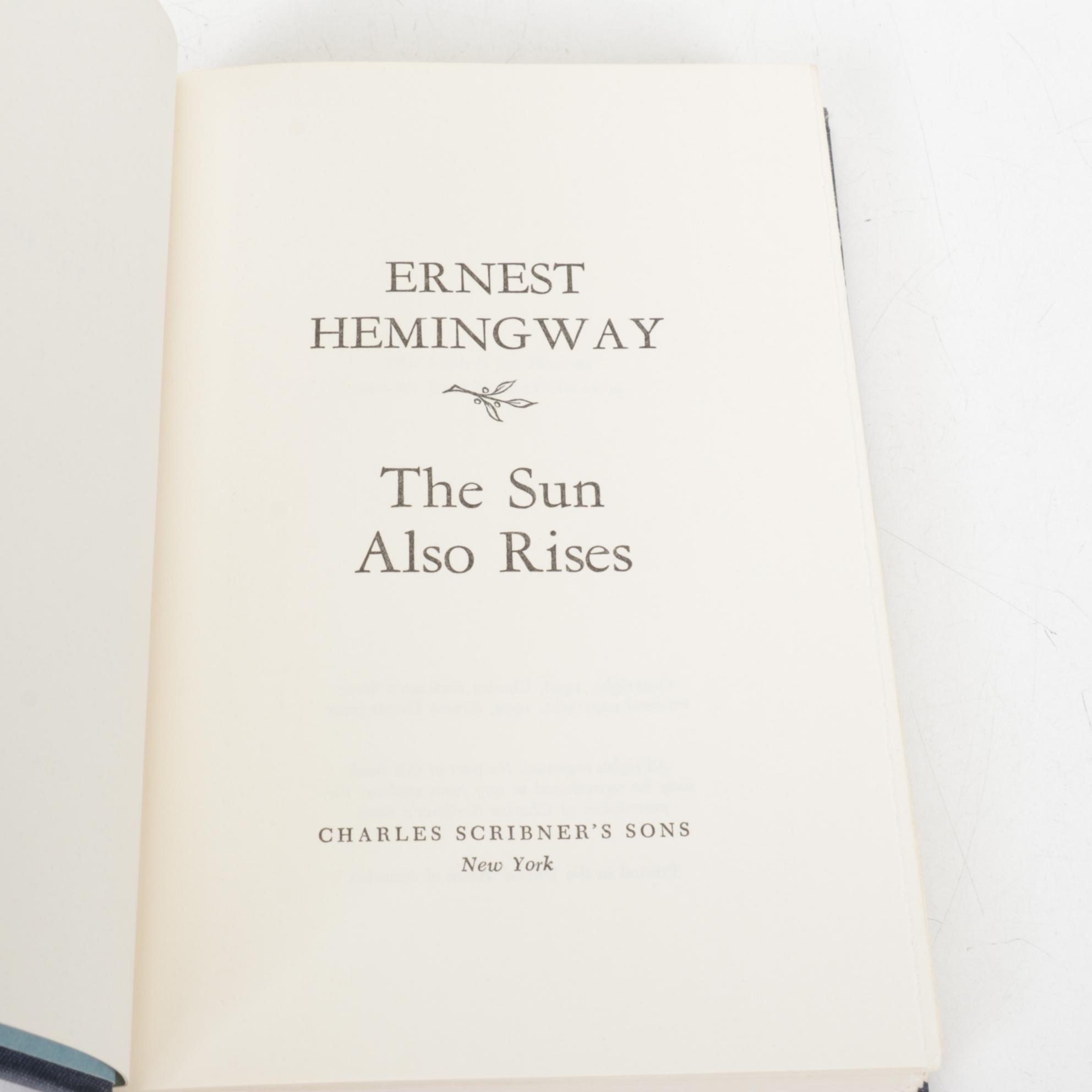 Literary Classics Featuring Hemingway, Charles Webb & More
