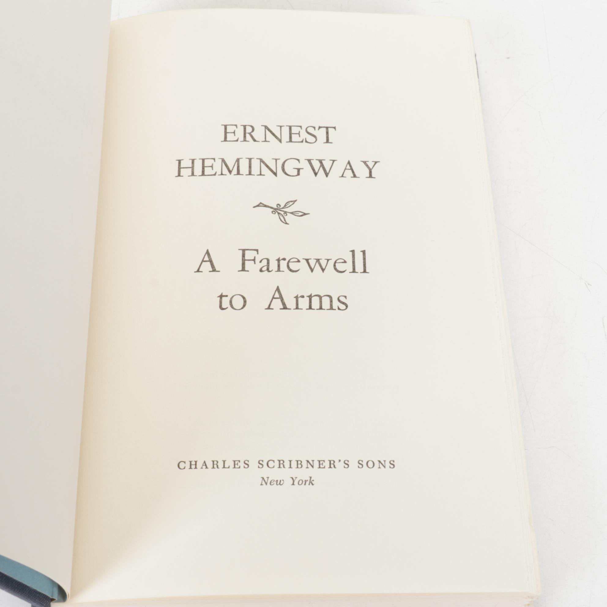 Literary Classics Featuring Hemingway, Charles Webb & More