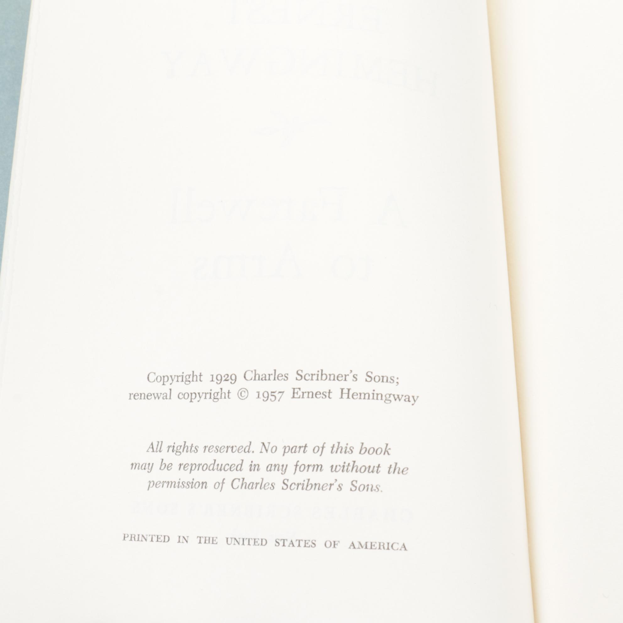 Literary Classics Featuring Hemingway, Charles Webb & More