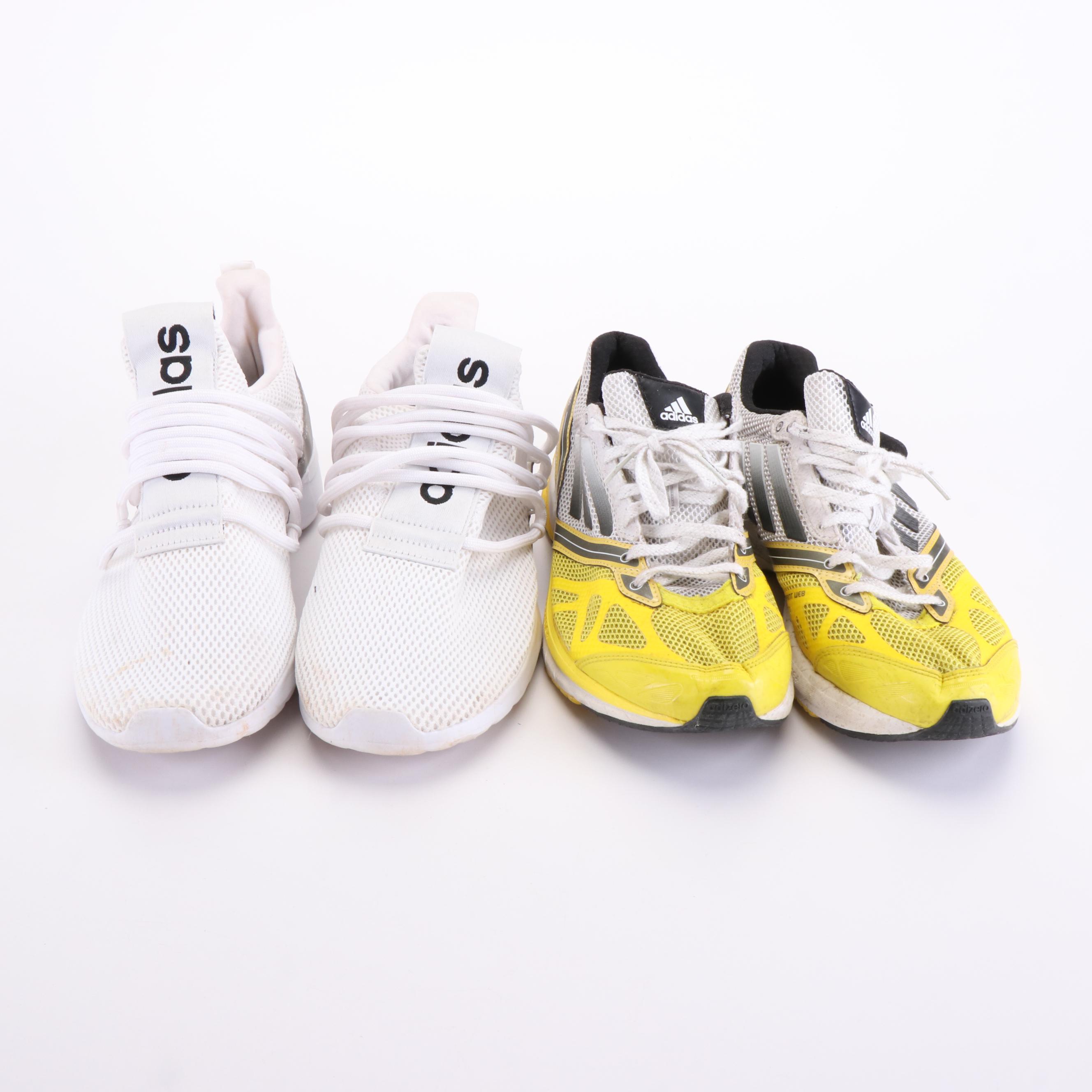 Four Different Styles of Men's Adidas Sneakers