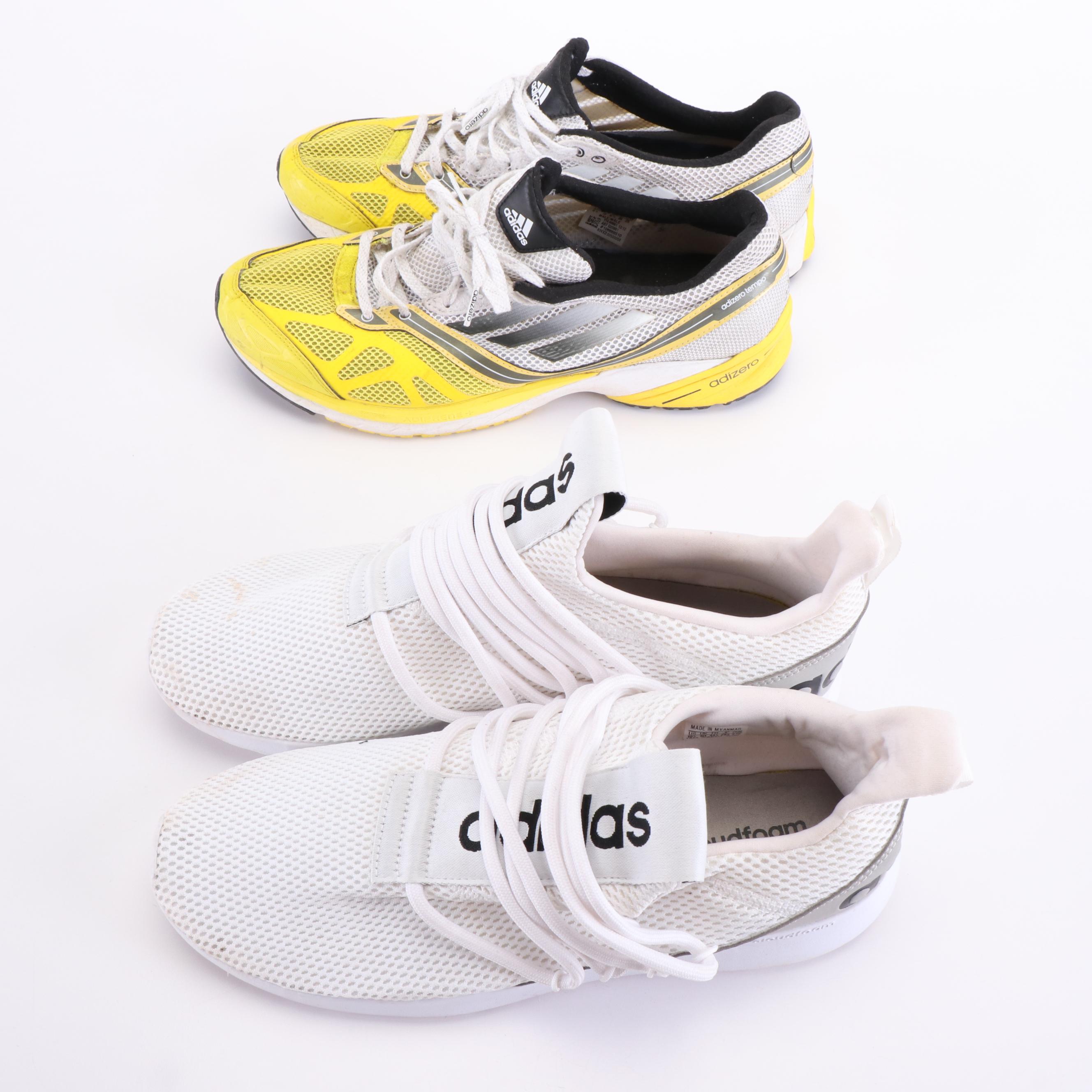 Four Different Styles of Men's Adidas Sneakers