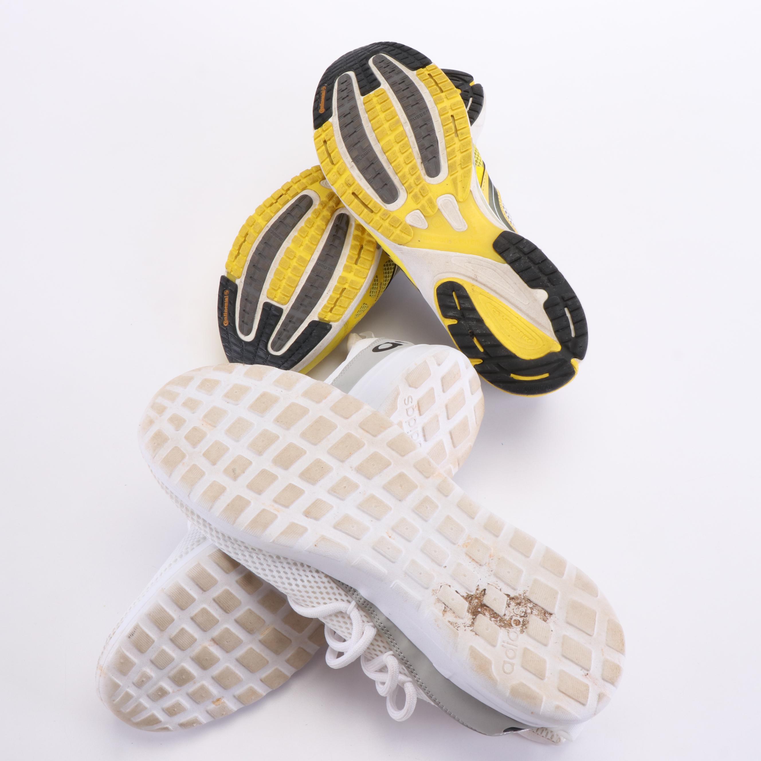 Four Different Styles of Men's Adidas Sneakers