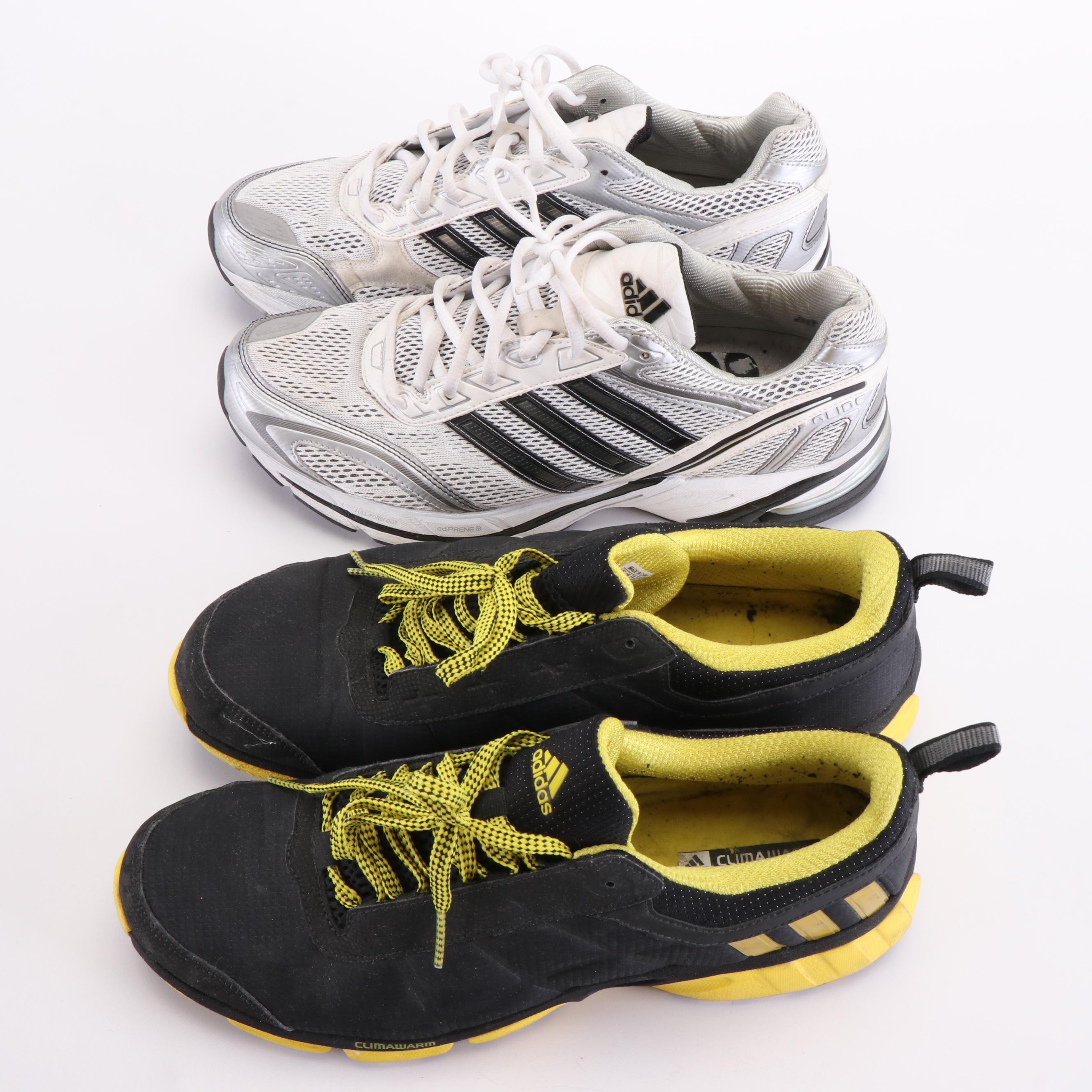 Four Different Styles of Men's Adidas Sneakers