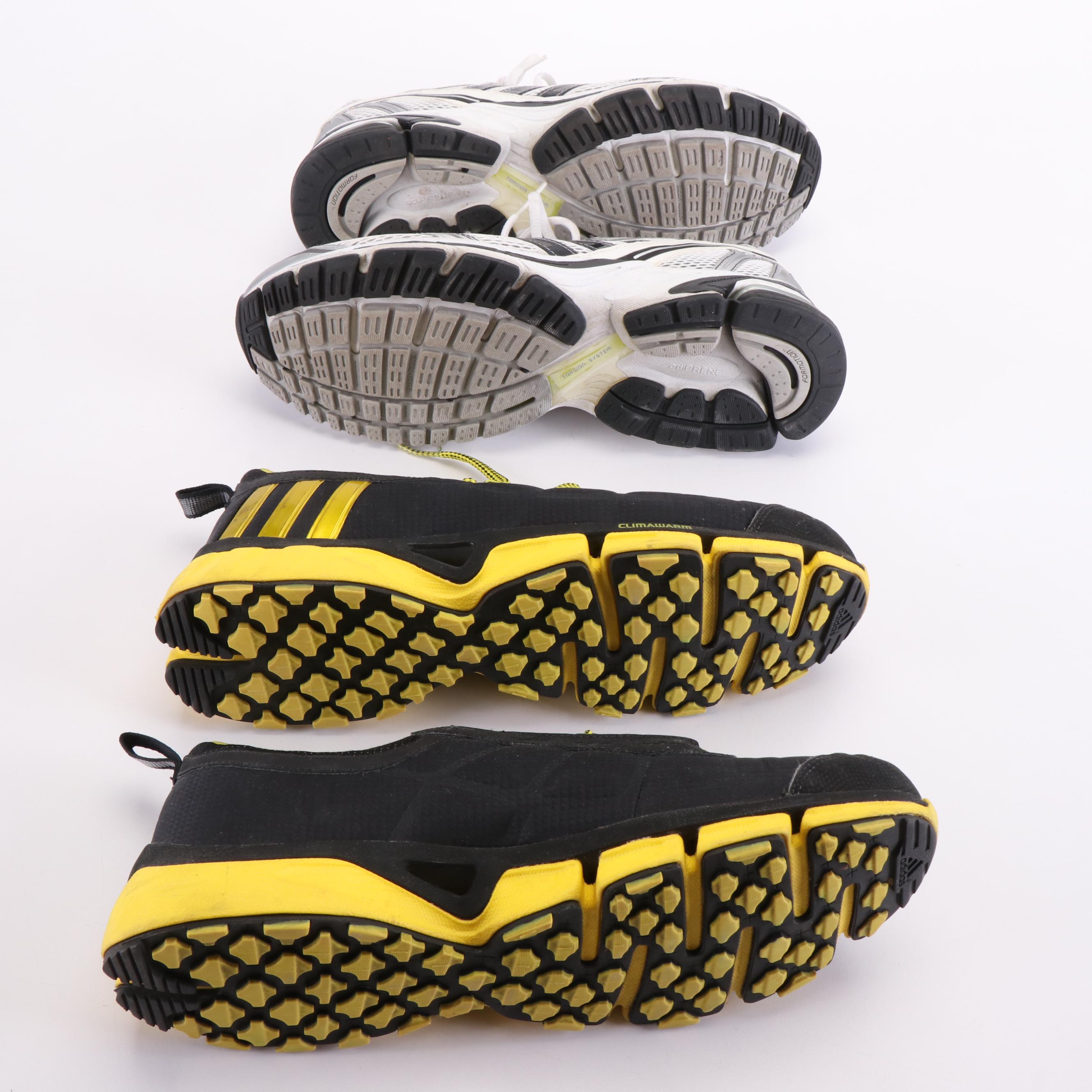 Four Different Styles of Men's Adidas Sneakers