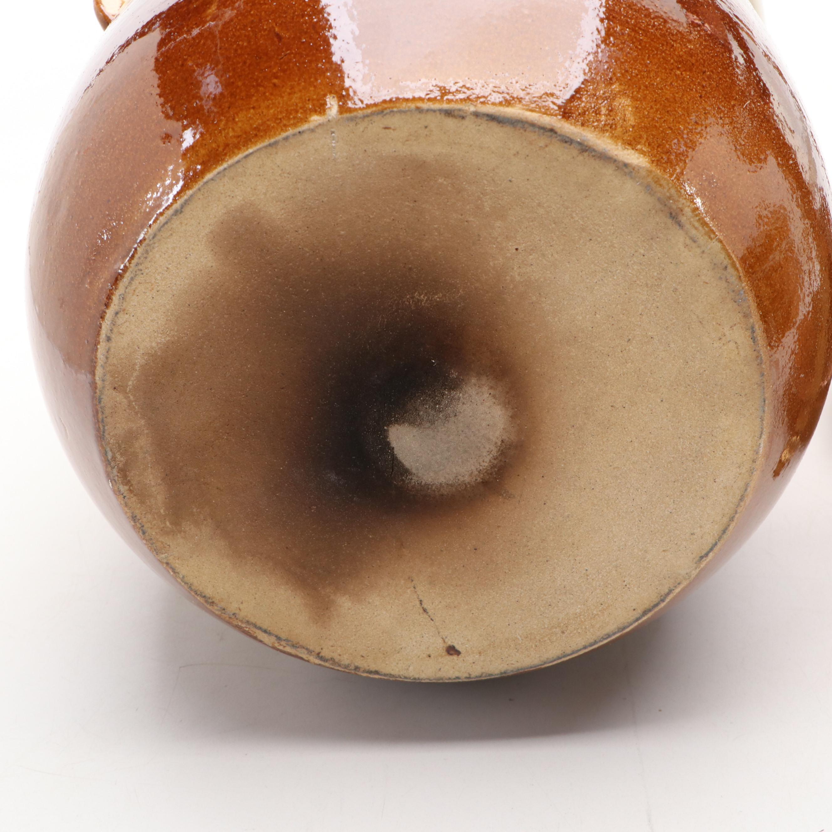 Bazar Francais Copper Double Boiler with Frederik Lunning Warming Stand