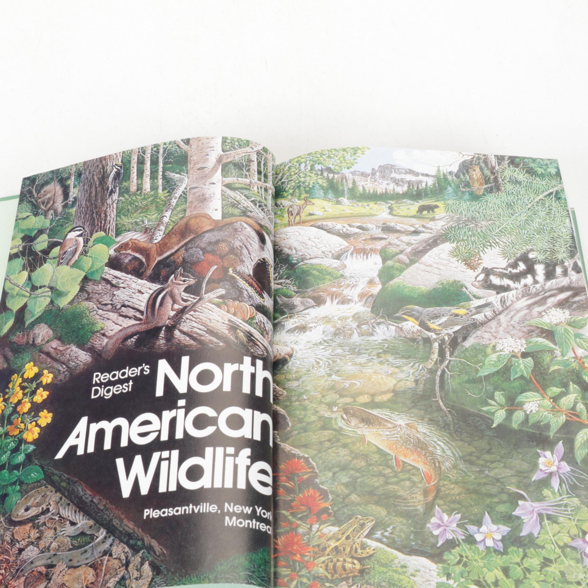 "North American Wildlife" in Collection of Plant Identification Books, 1970-80s