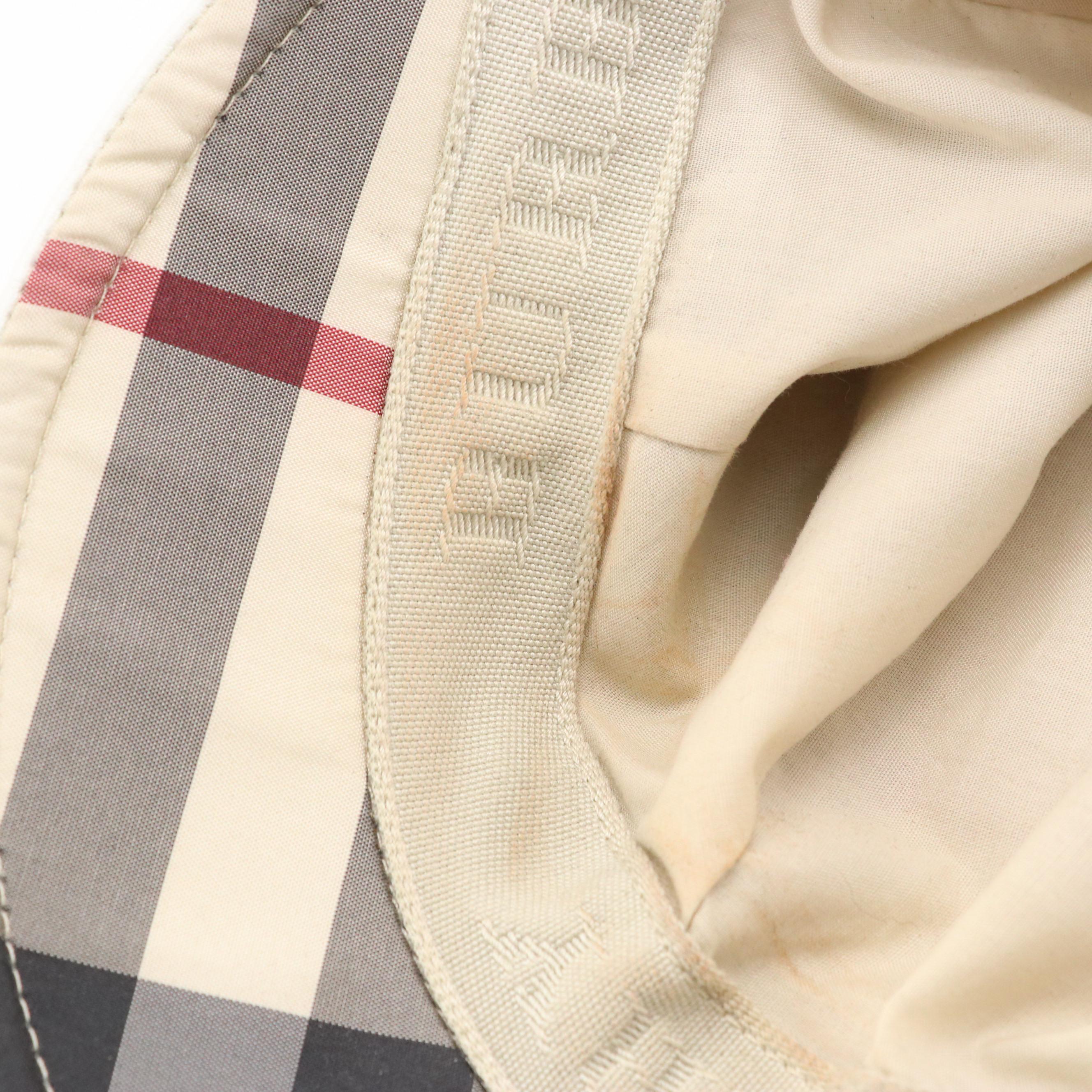 Burberry Nova Check Newsboy Cap