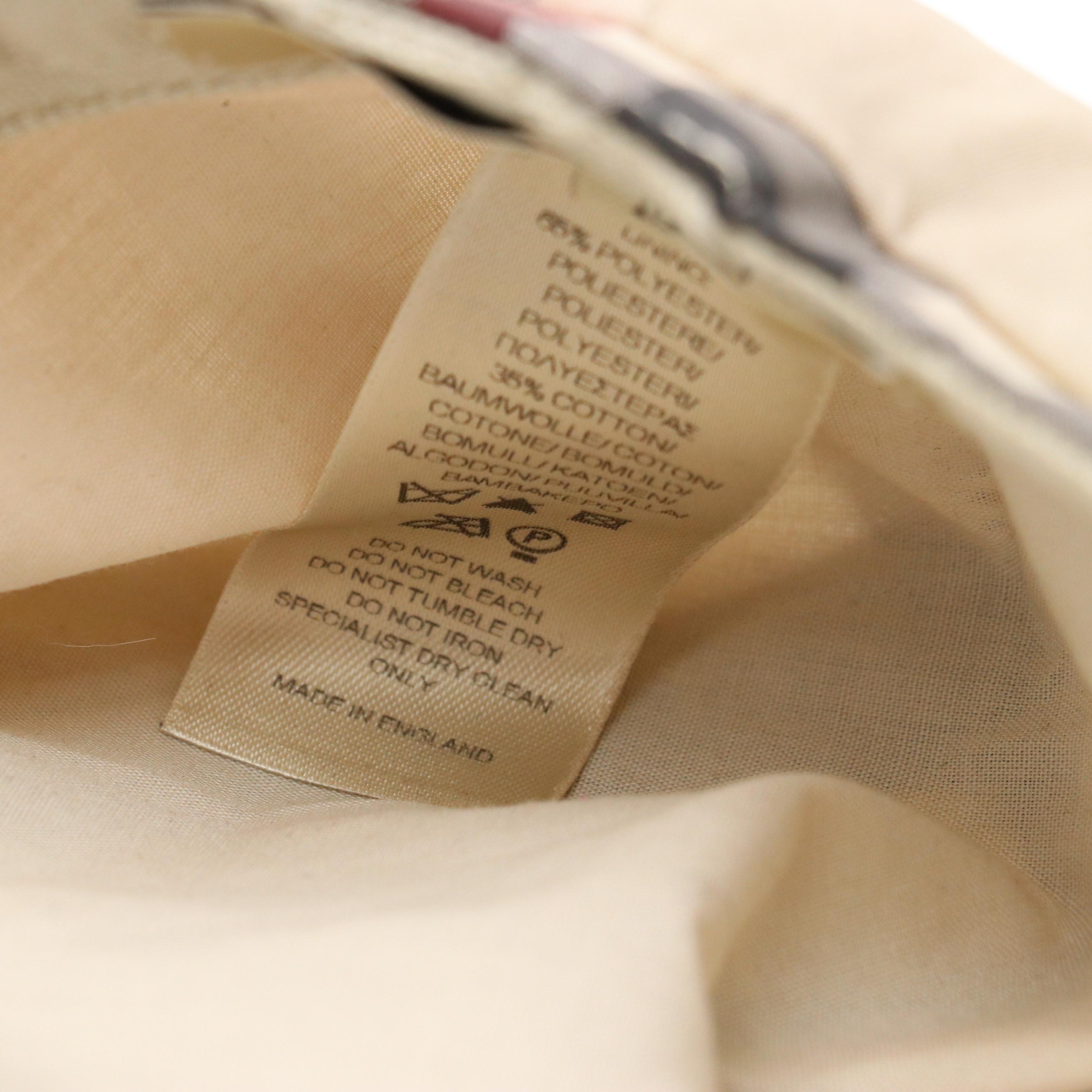 Burberry Nova Check Newsboy Cap