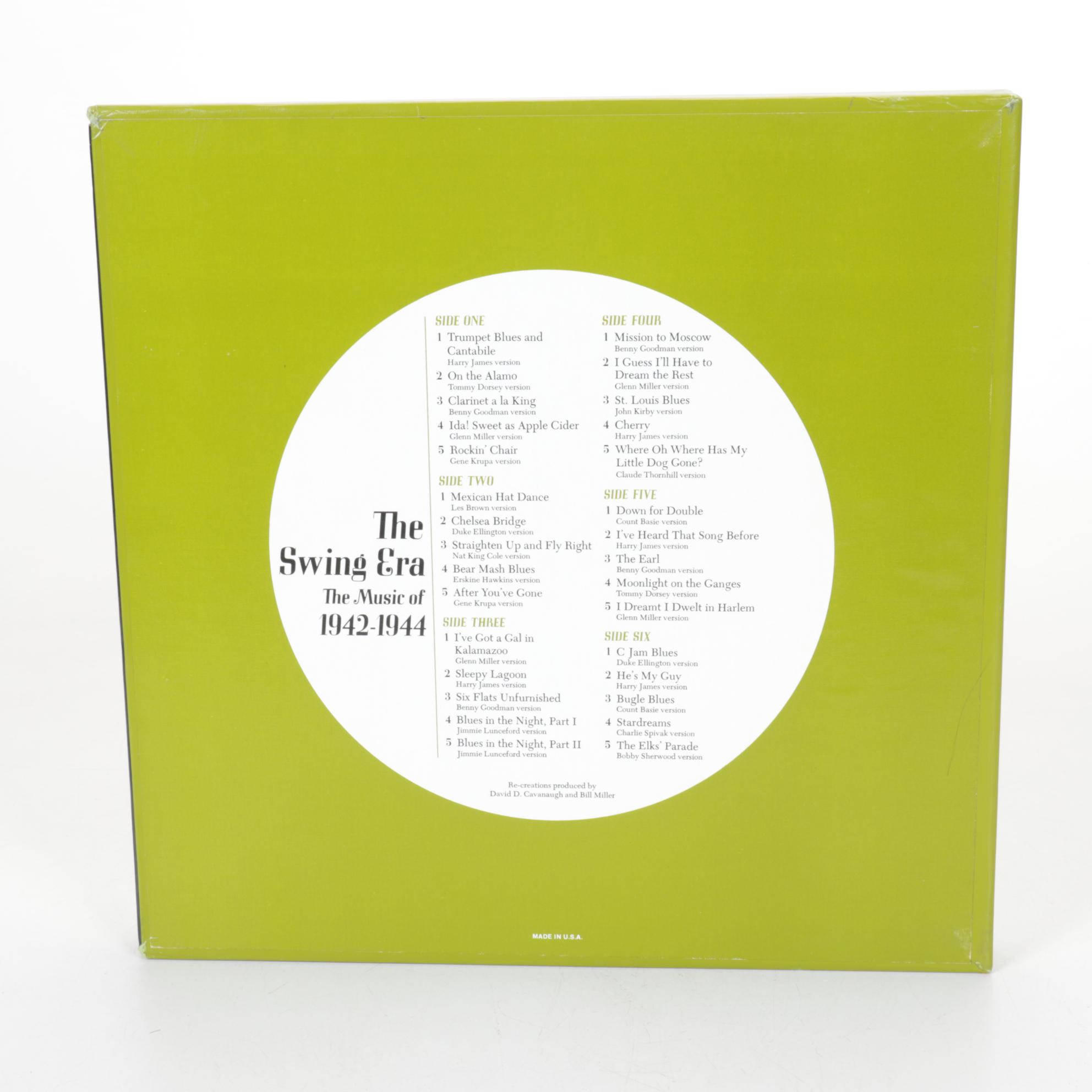 "The Swing Era" Music of the '40s and '50s Vinyl Record Albums by Time-Life