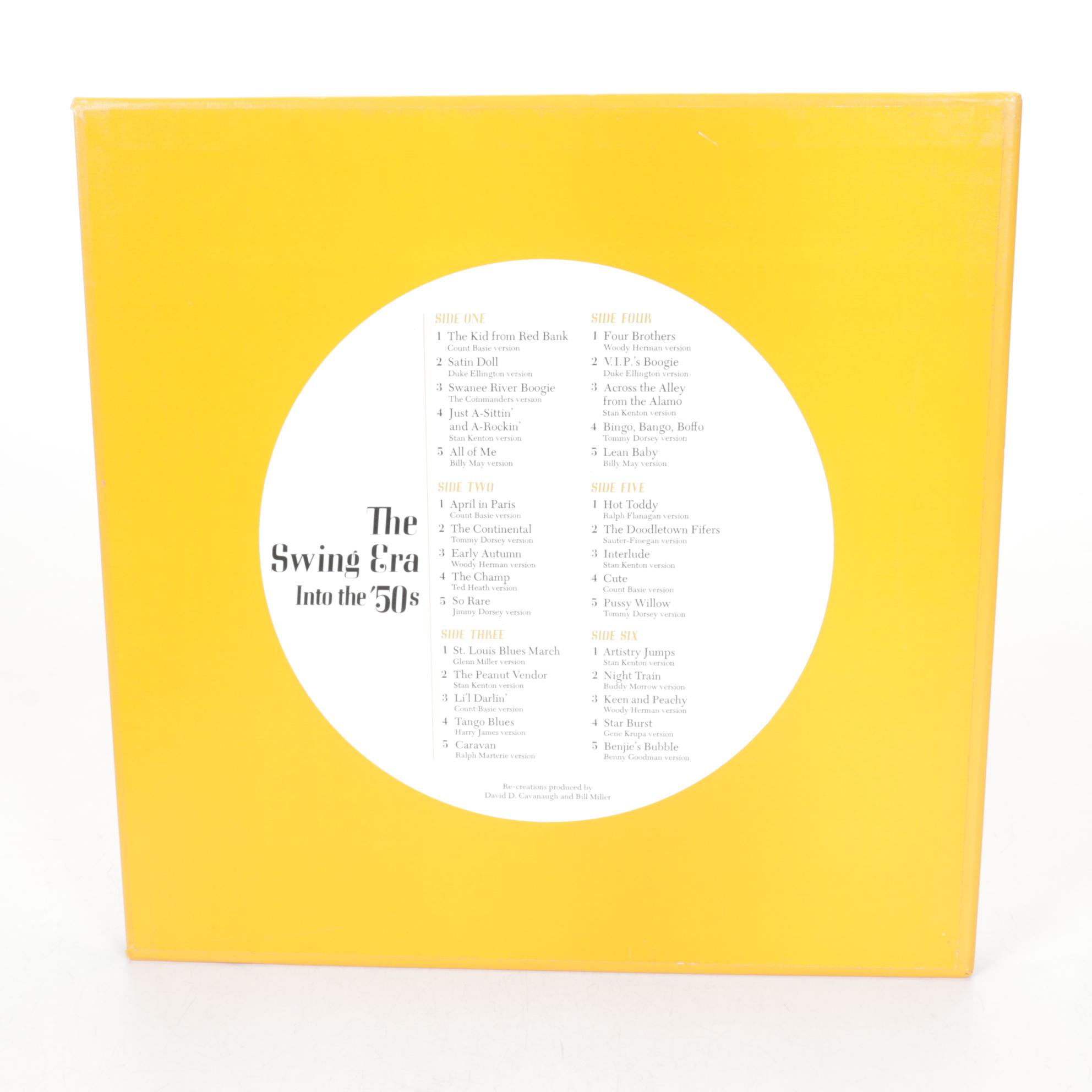 "The Swing Era" Music of the '40s and '50s Vinyl Record Albums by Time-Life