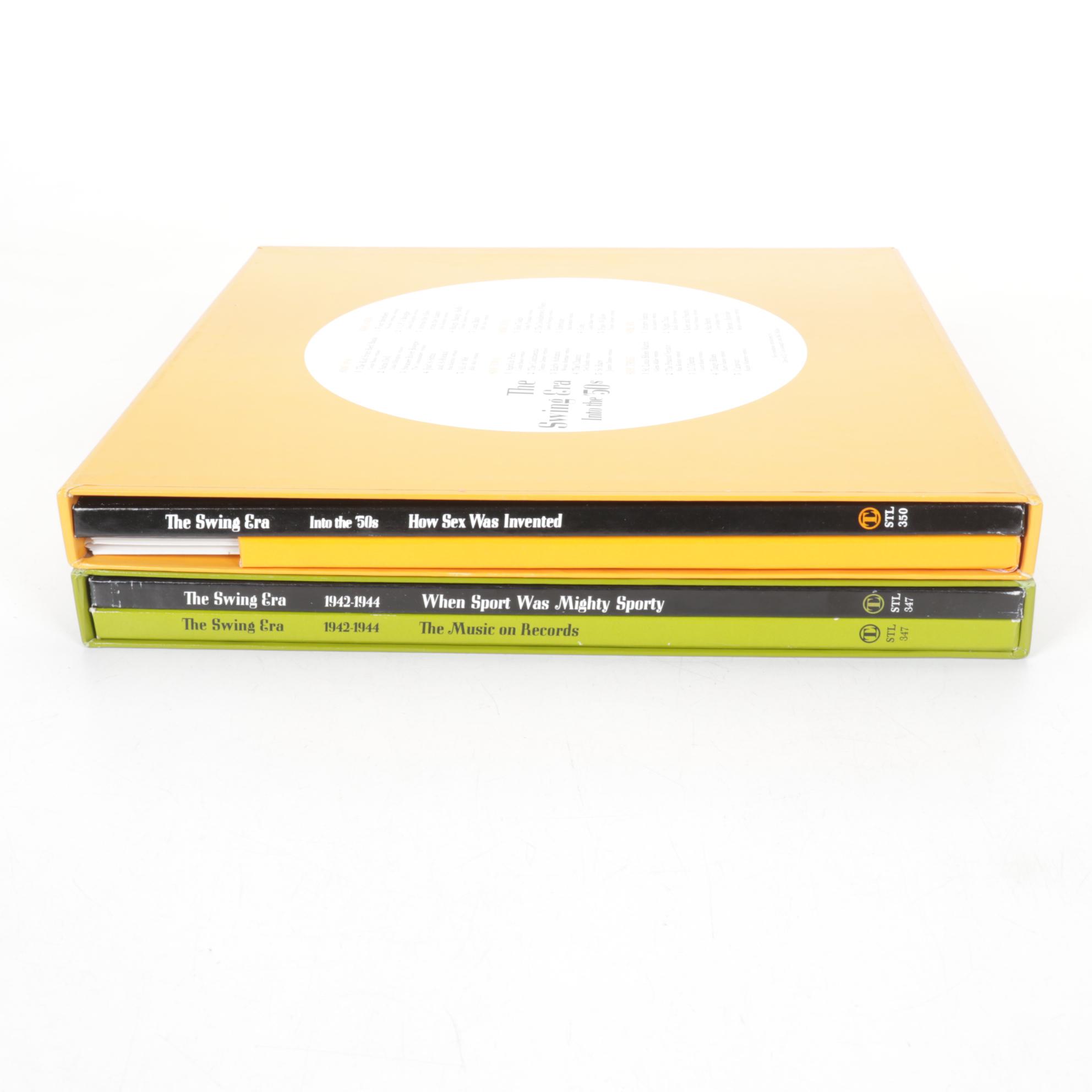 "The Swing Era" Music of the '40s and '50s Vinyl Record Albums by Time-Life