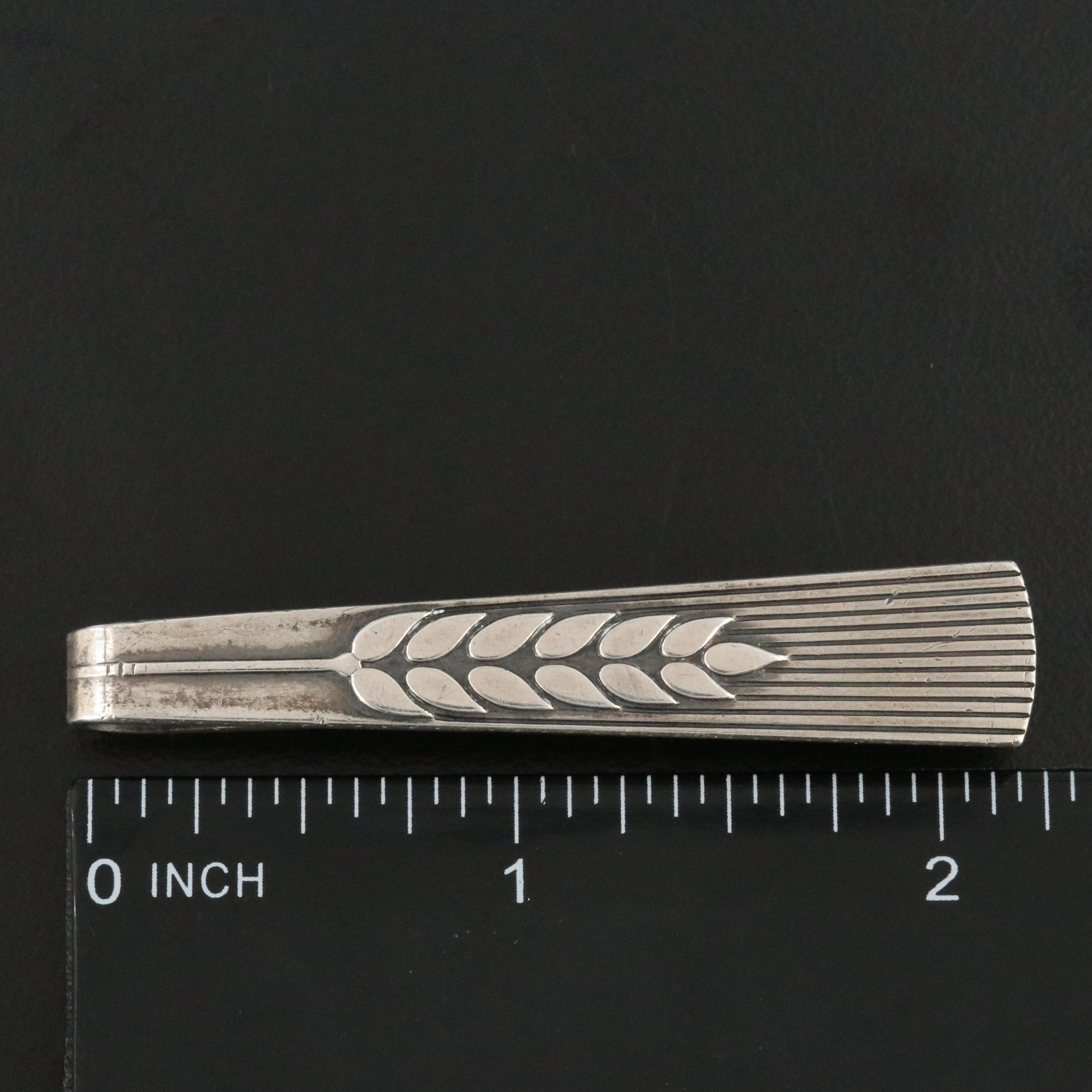 Arno Malinowski and Harald Nielsen for Georg Jensen Sterling Tie Bars