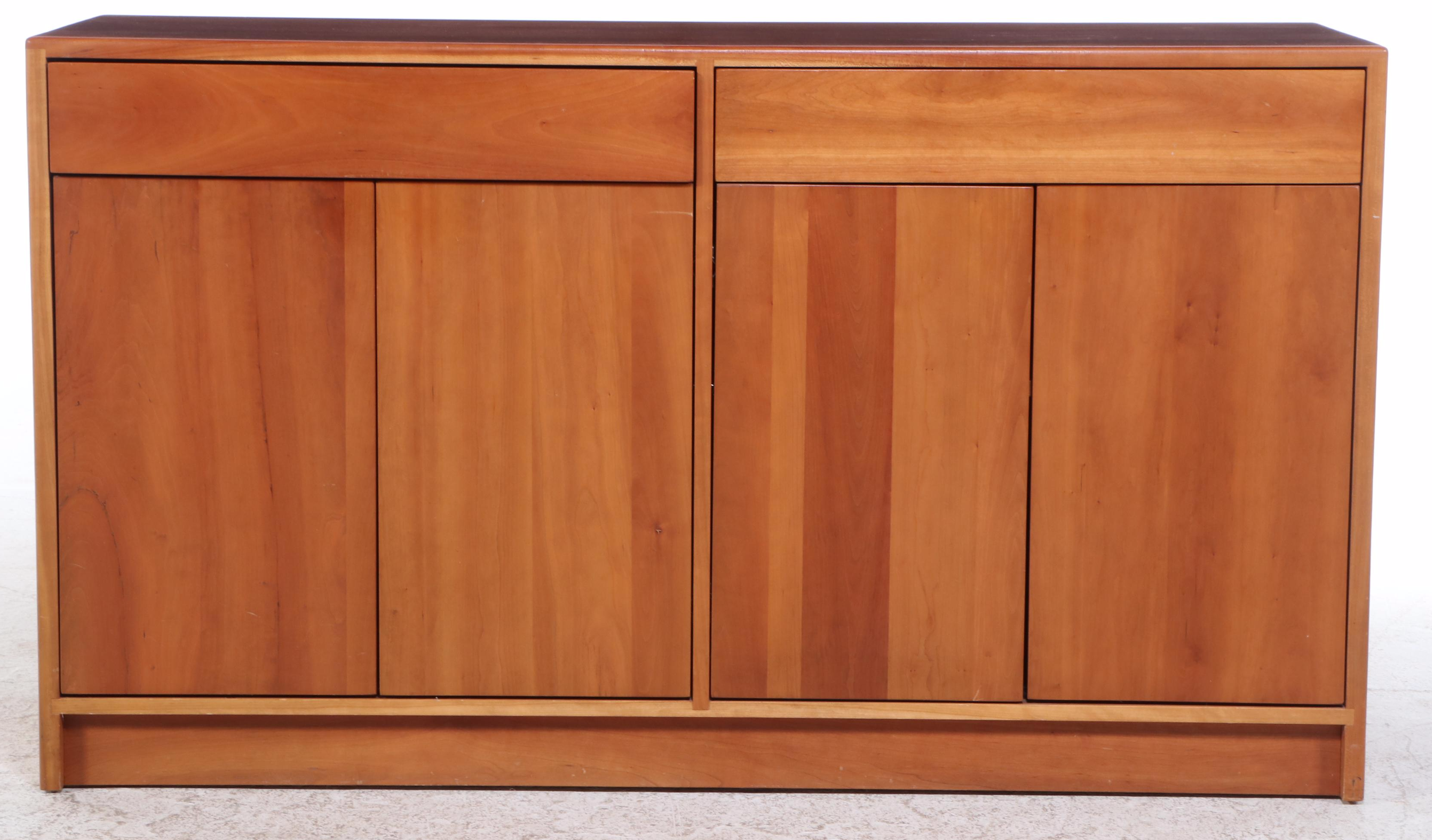 Danish Modern Style Cherry Wood Buffet