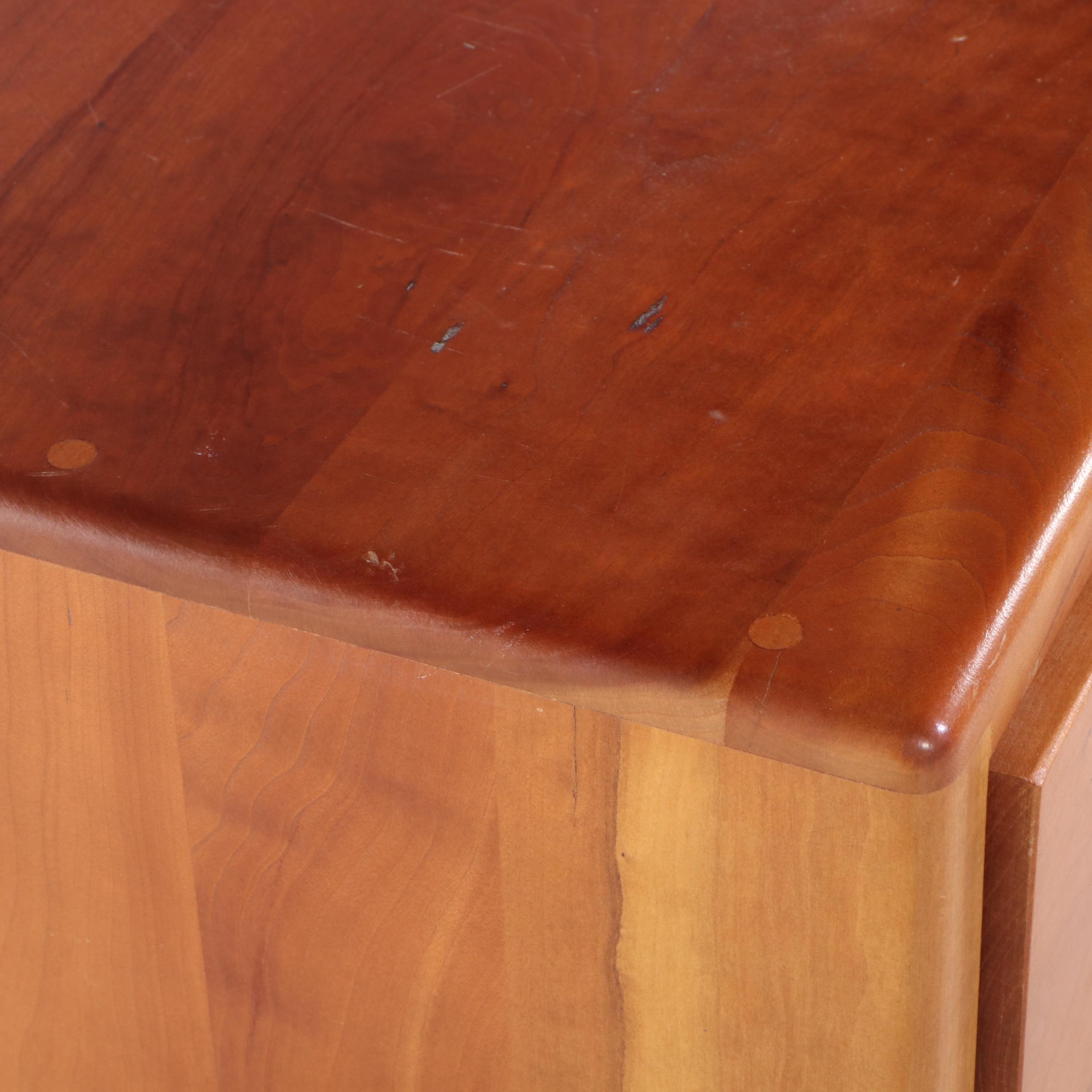 Danish Modern Style Cherry Wood Buffet