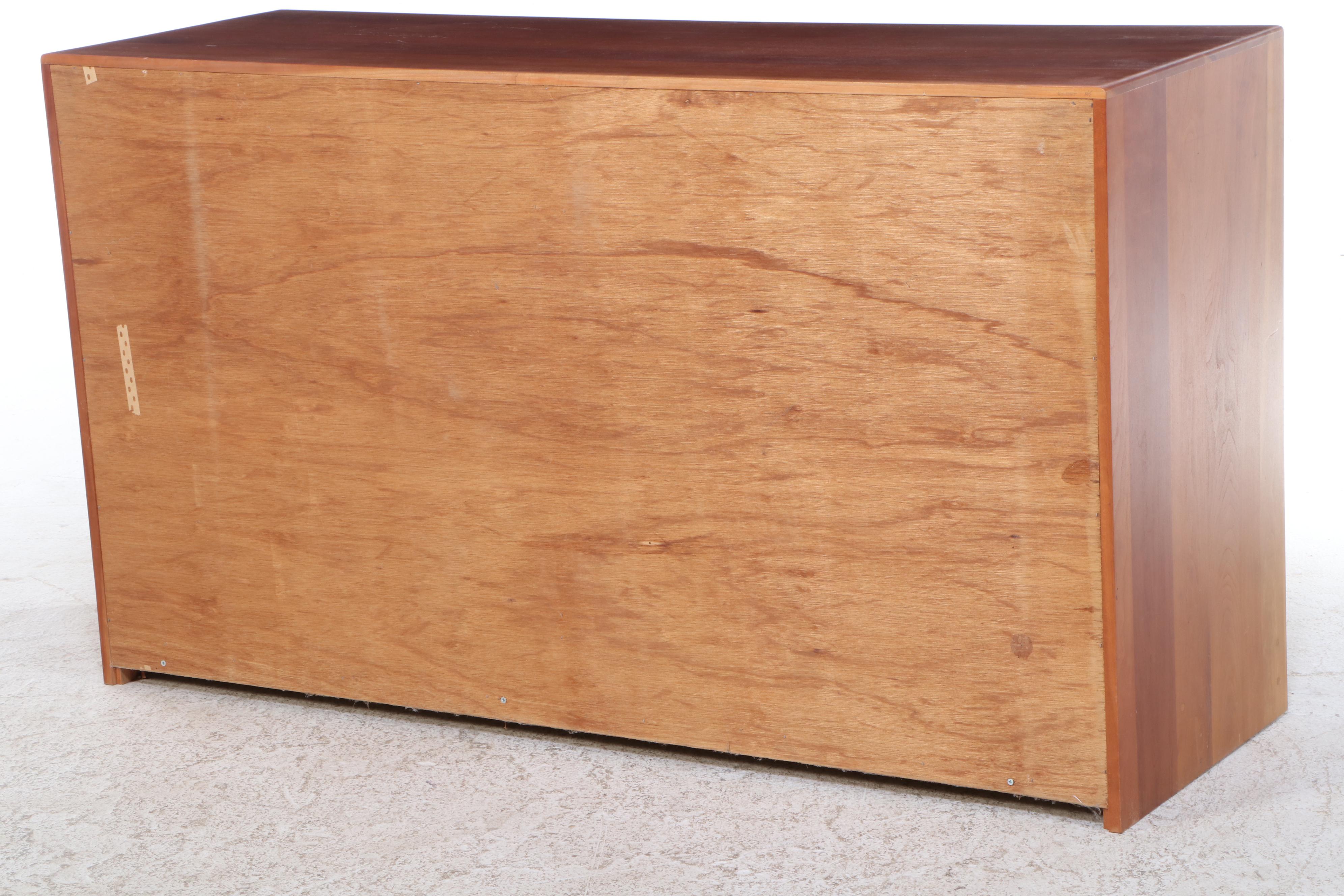 Danish Modern Style Cherry Wood Buffet