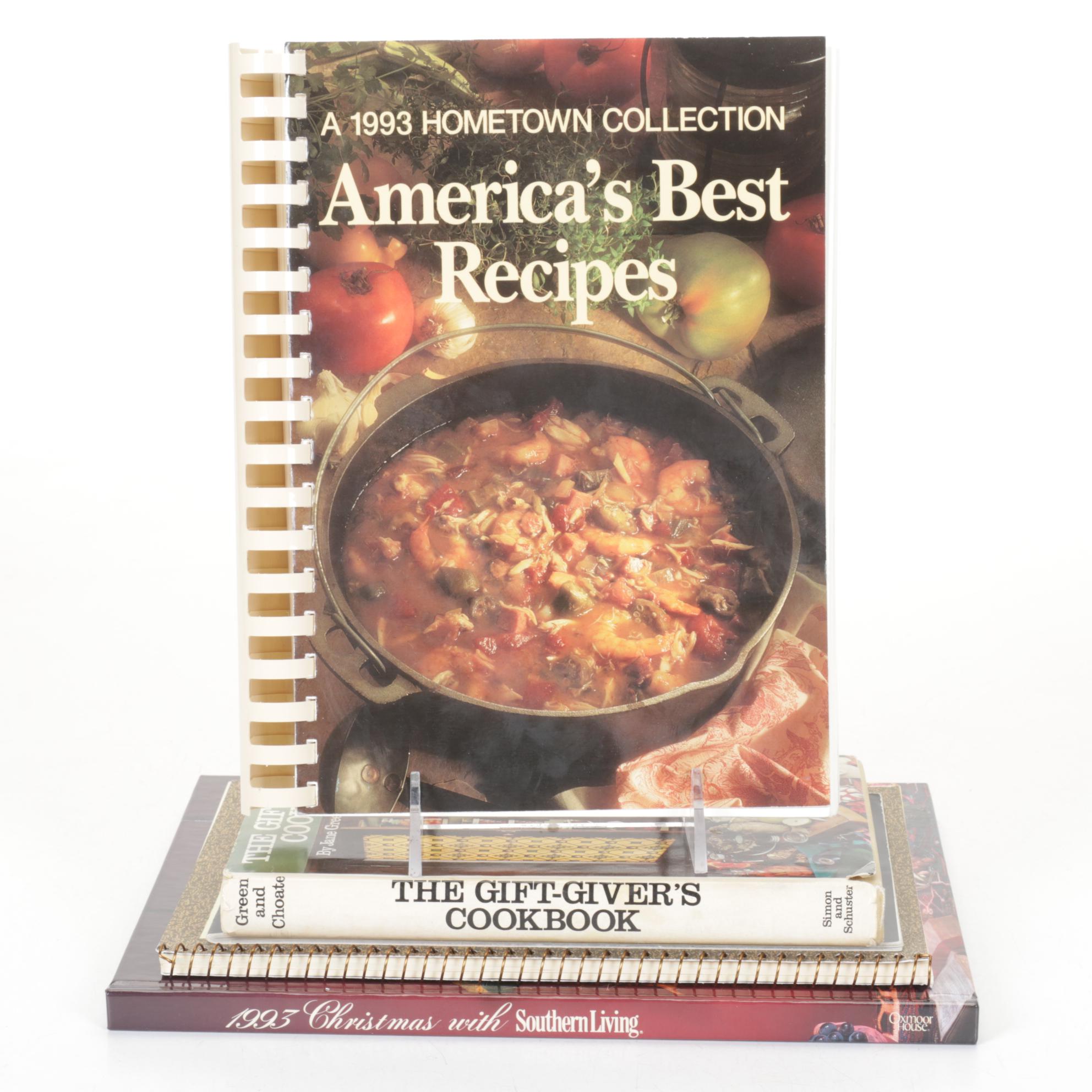 "America's Best Recipes", "Christmas with Southern Living", and More Cookbooks