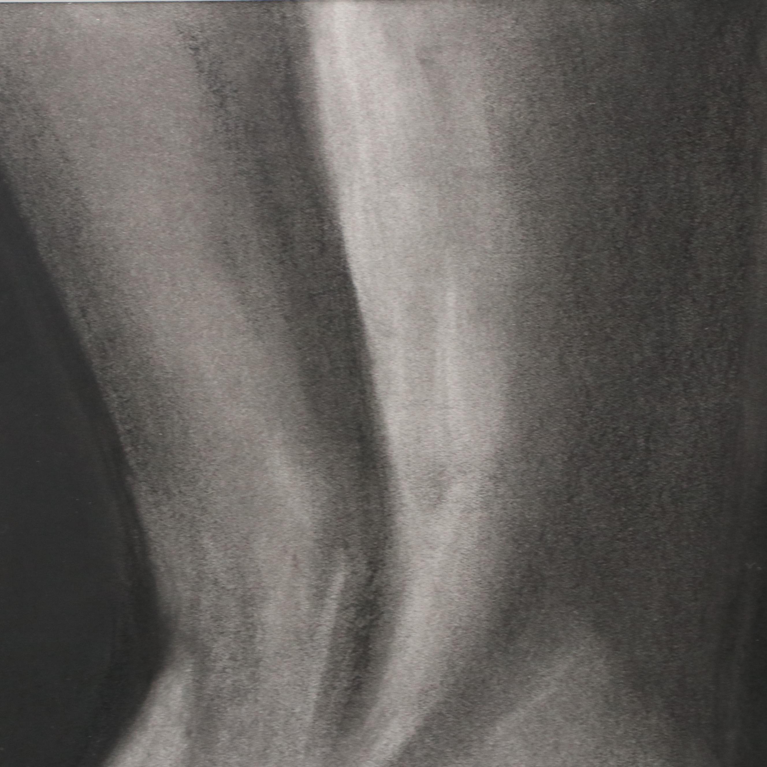 Anne-Marie Bock Nude Figural Charcoal Drawing, 2014