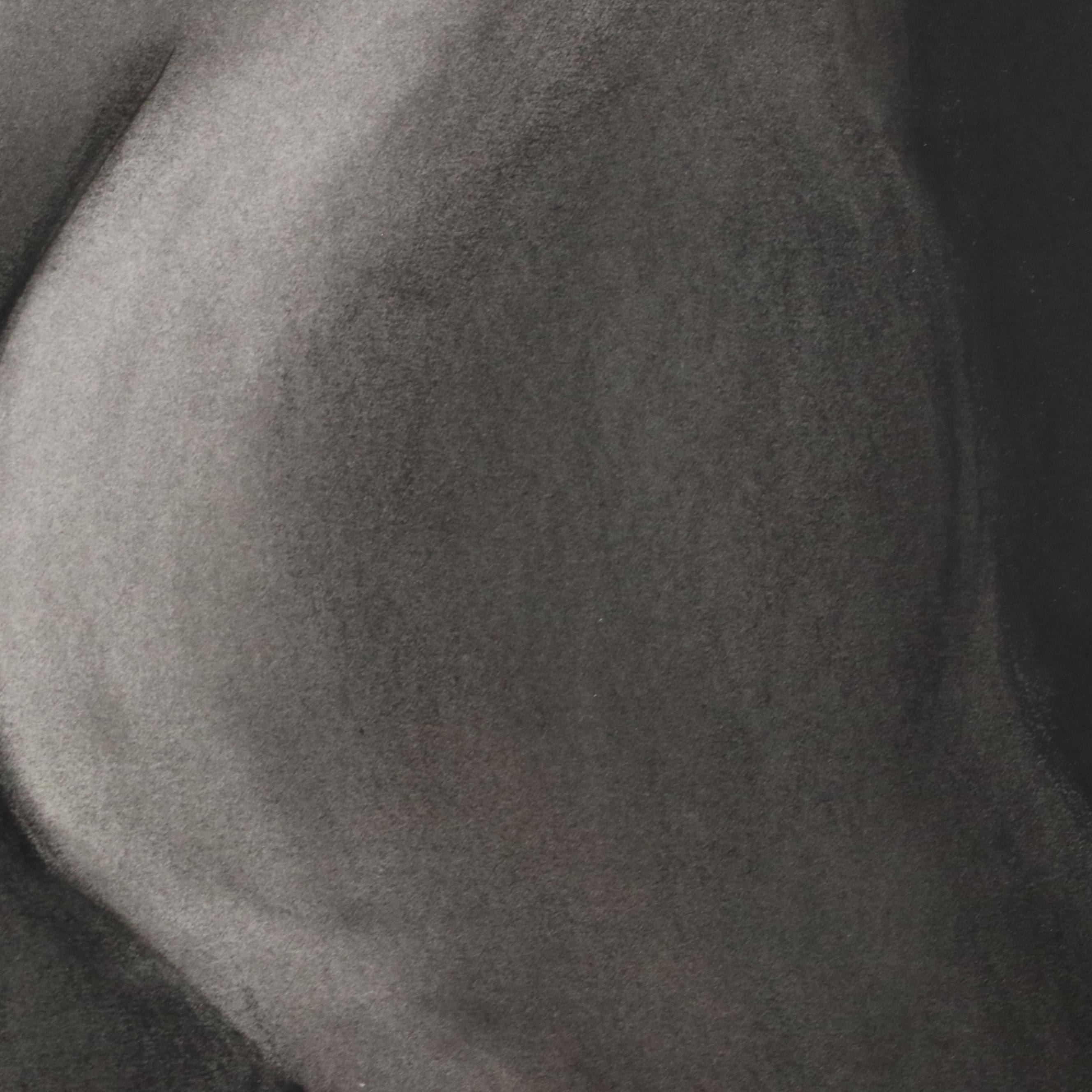 Anne-Marie Bock Nude Figural Charcoal Drawing, 2014