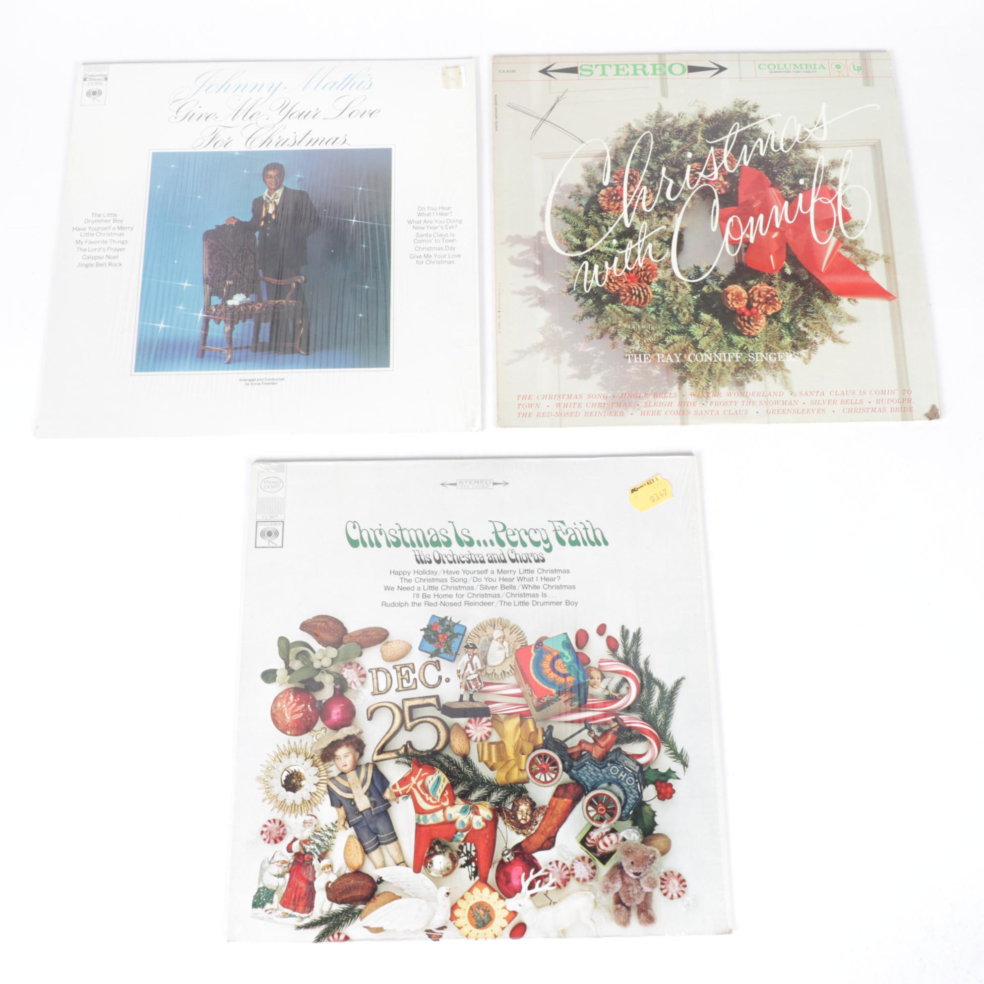 Christmas Albums by Andy Williams, Johnny Cash & Other 12" Vinyl Records