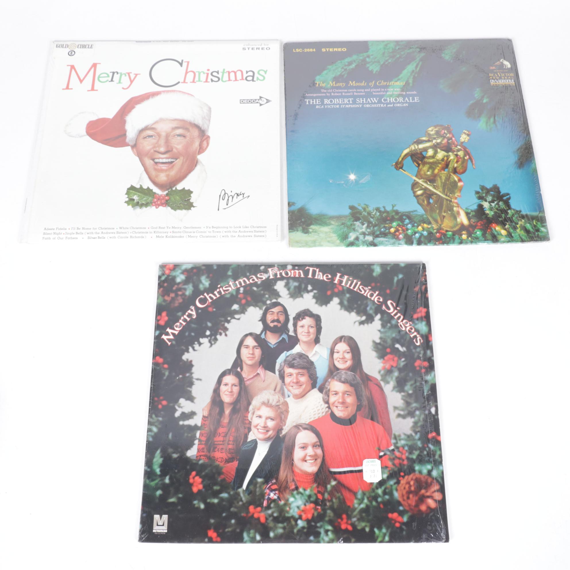 Christmas Albums by Andy Williams, Johnny Cash & Other 12" Vinyl Records