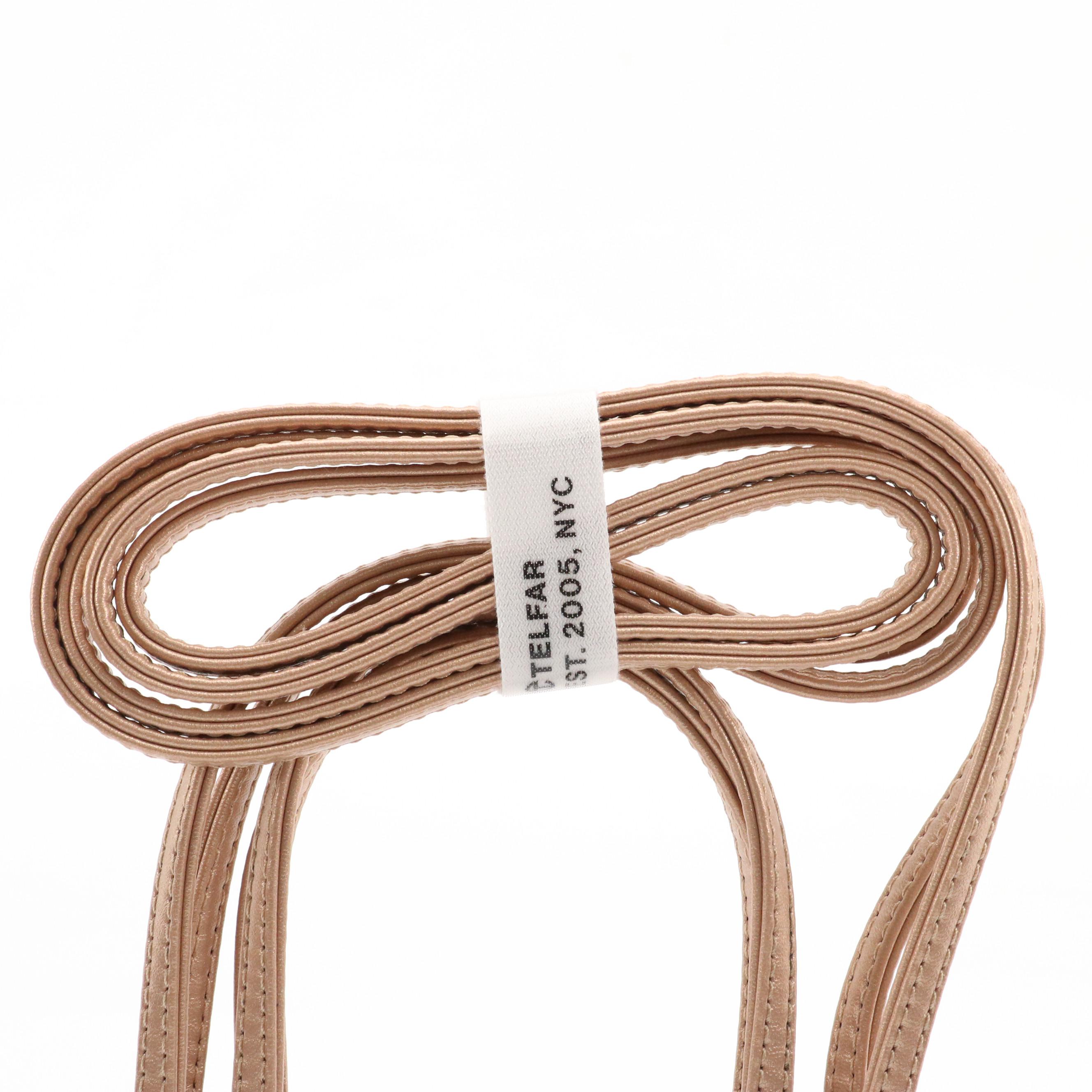 Telfar Small Two-Way Shopping Bag in Copper, With Tag