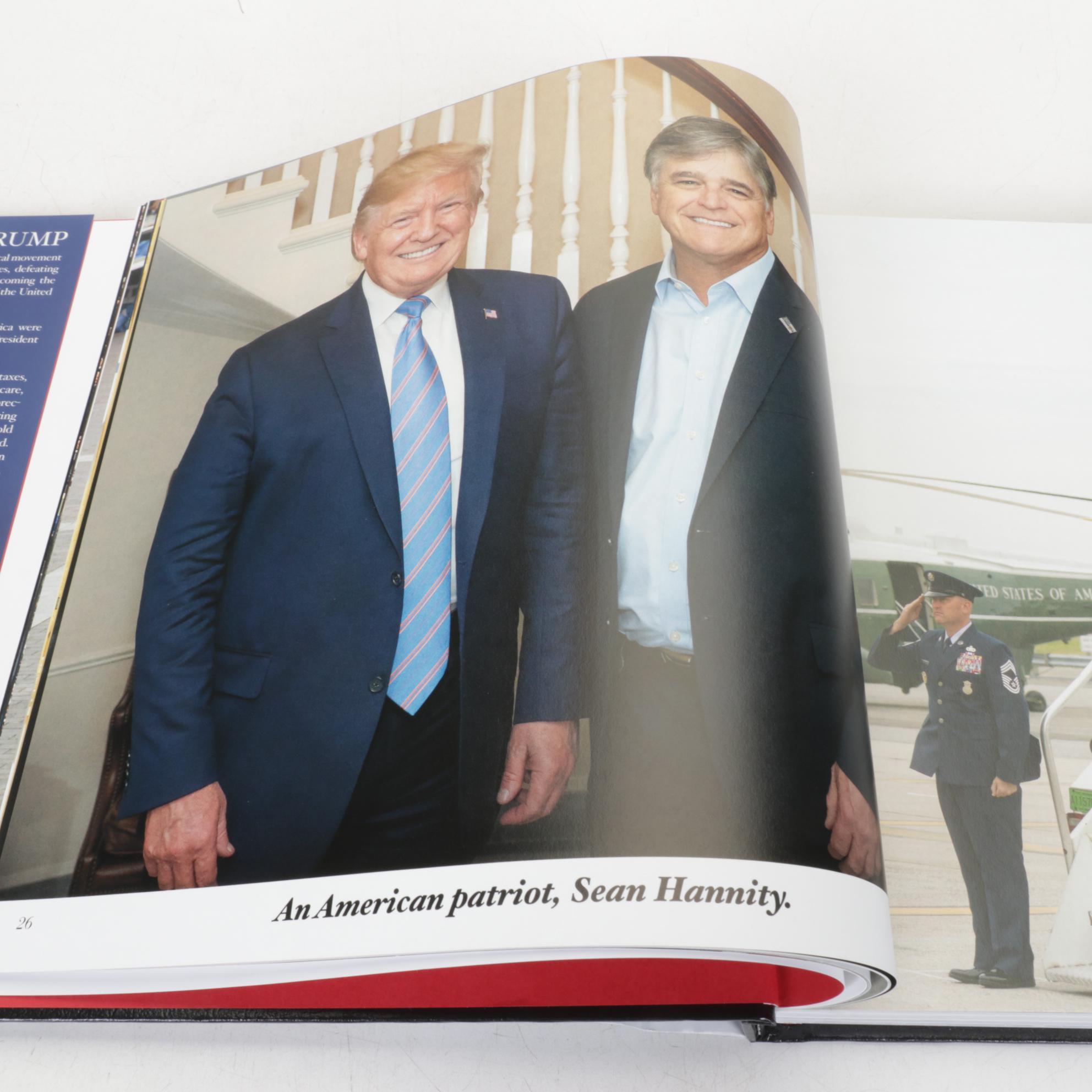 L.D. Hicks "Trump 45" and Other Donald Trump Hardcover Books