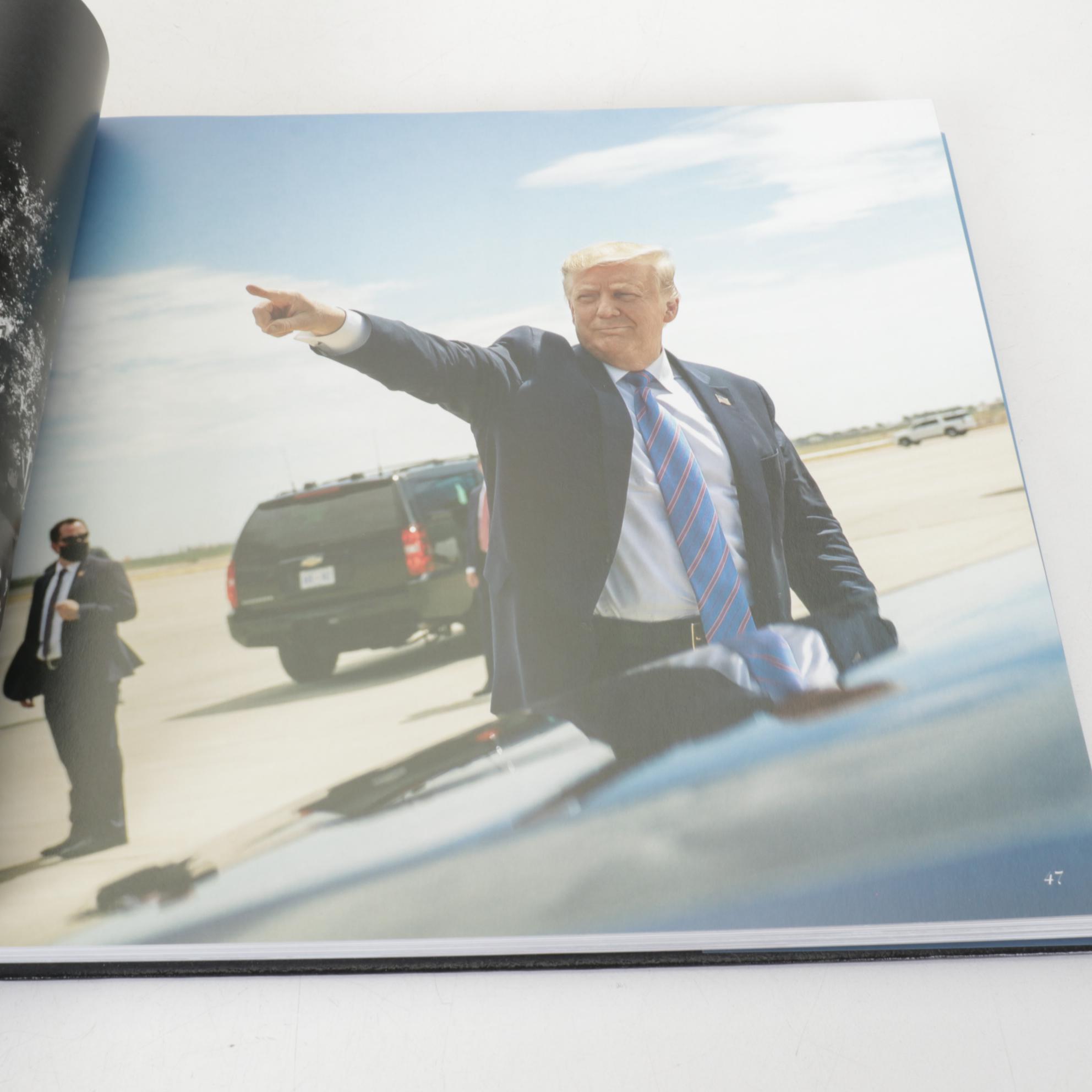 L.D. Hicks "Trump 45" and Other Donald Trump Hardcover Books