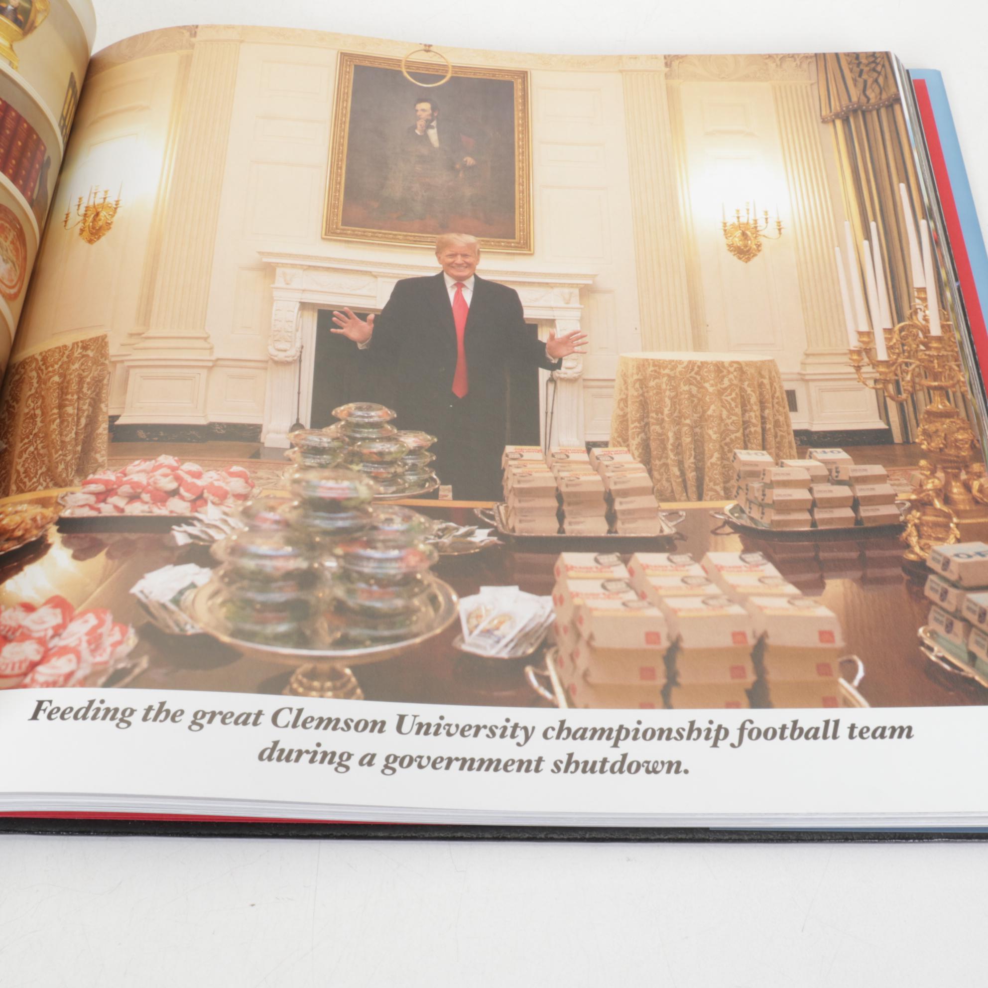 L.D. Hicks "Trump 45" and Other Donald Trump Hardcover Books