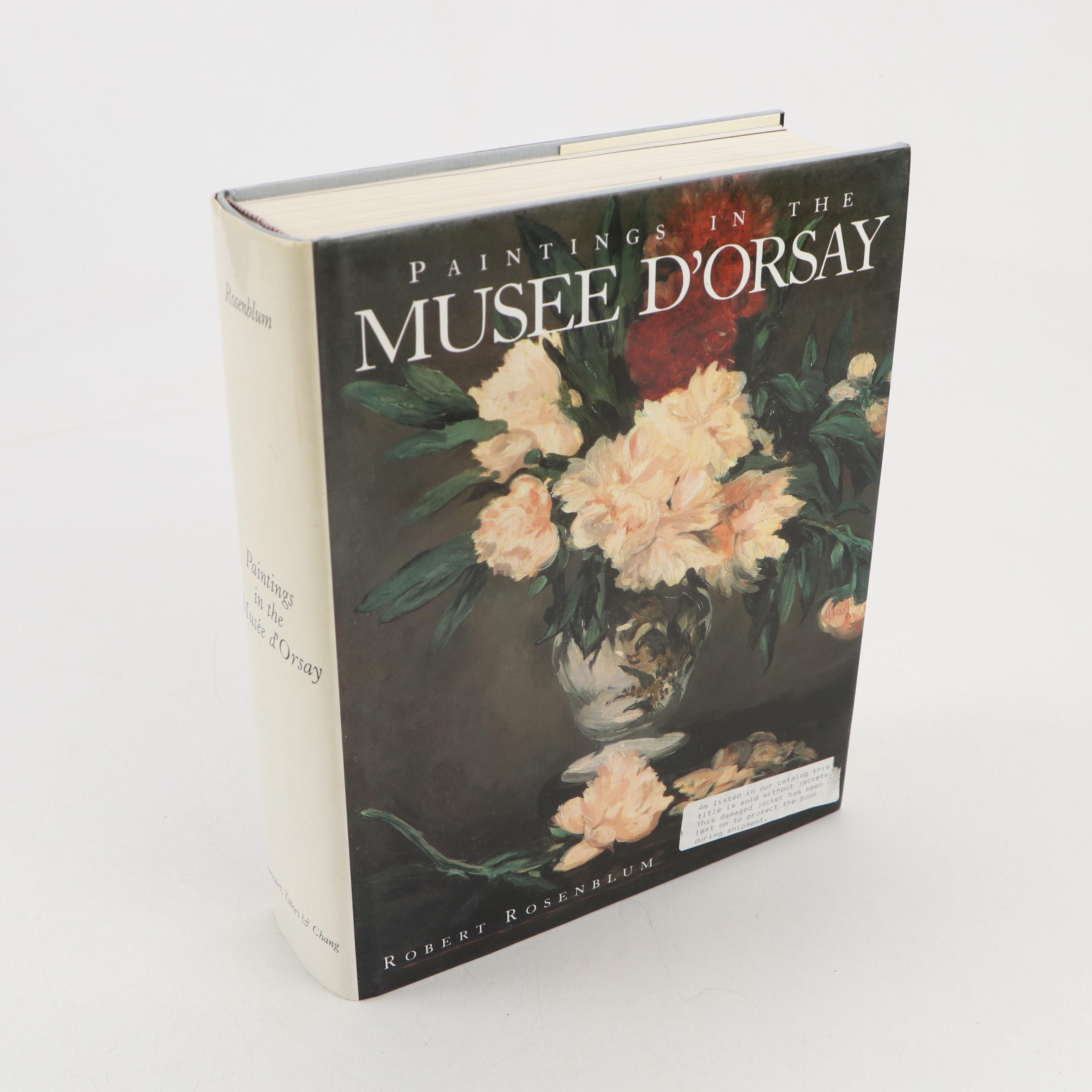 "Paintings in the Louvre" and "Paintings in the Musée d'Orsay" Art Books, 1980s