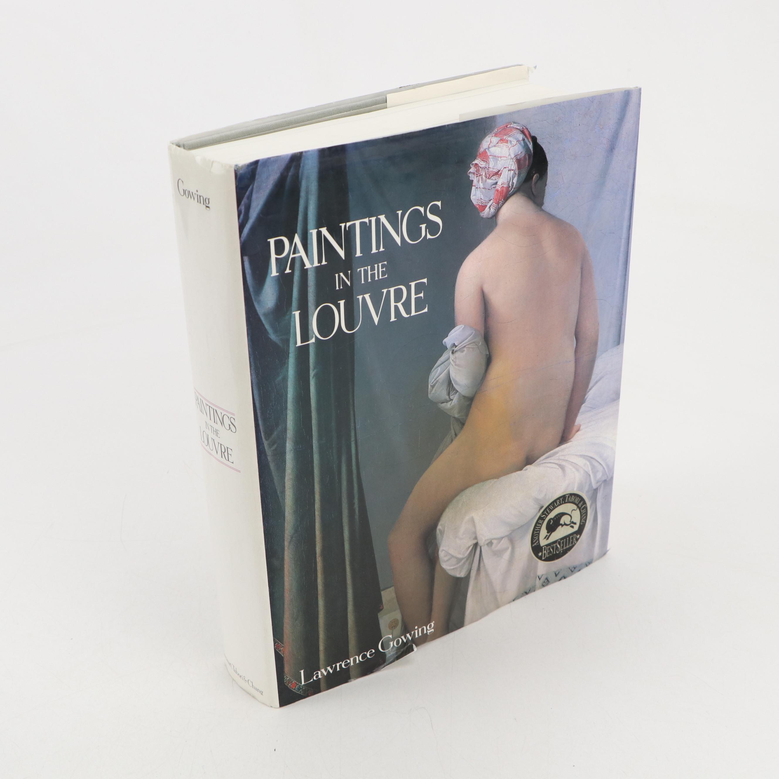 "Paintings in the Louvre" and "Paintings in the Musée d'Orsay" Art Books, 1980s