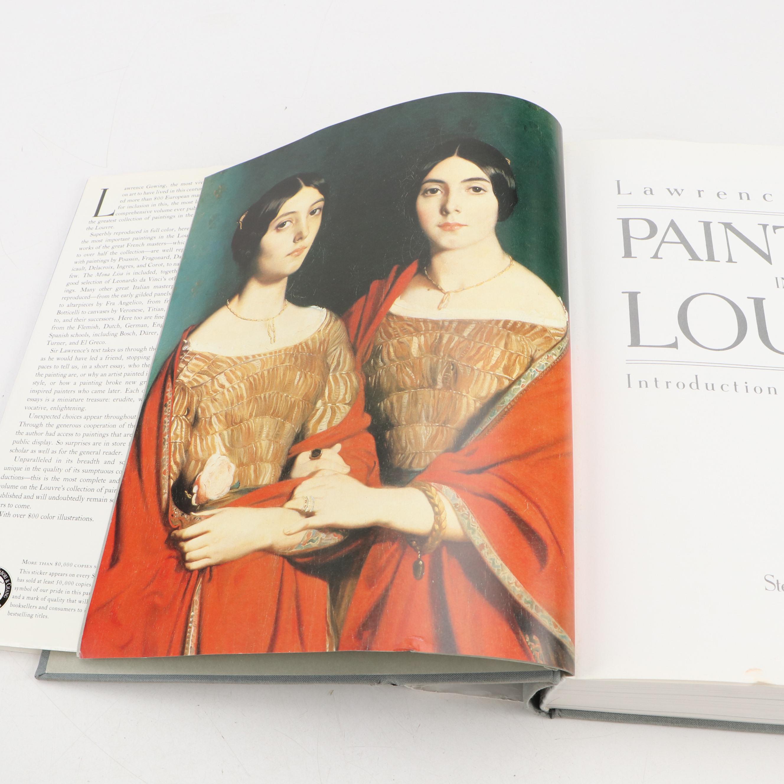 "Paintings in the Louvre" and "Paintings in the Musée d'Orsay" Art Books, 1980s