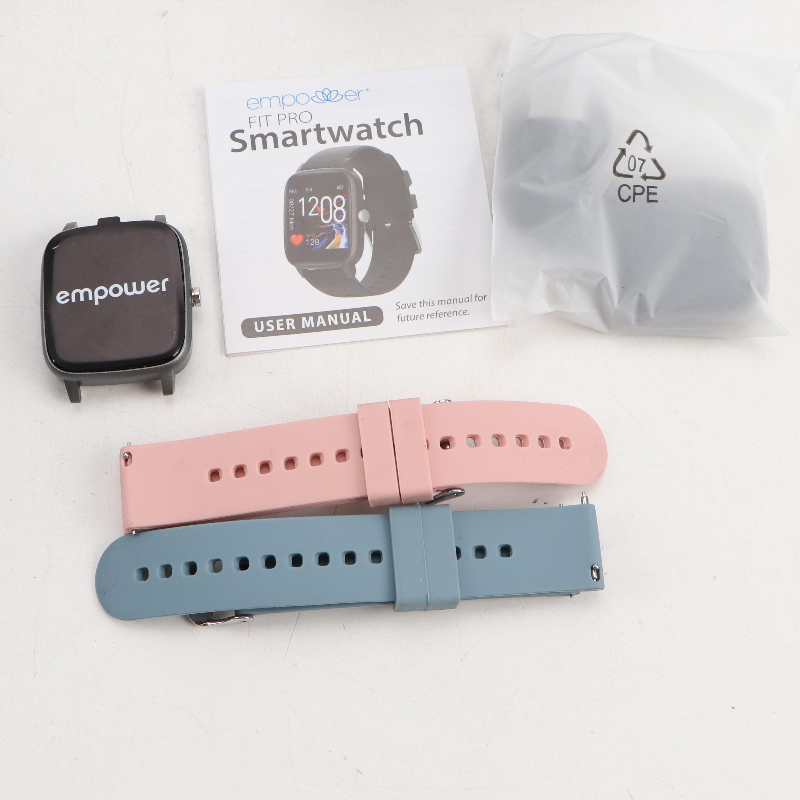Empower Fit Pro Smartwatch with iChoice Smart Pulse Oximeter