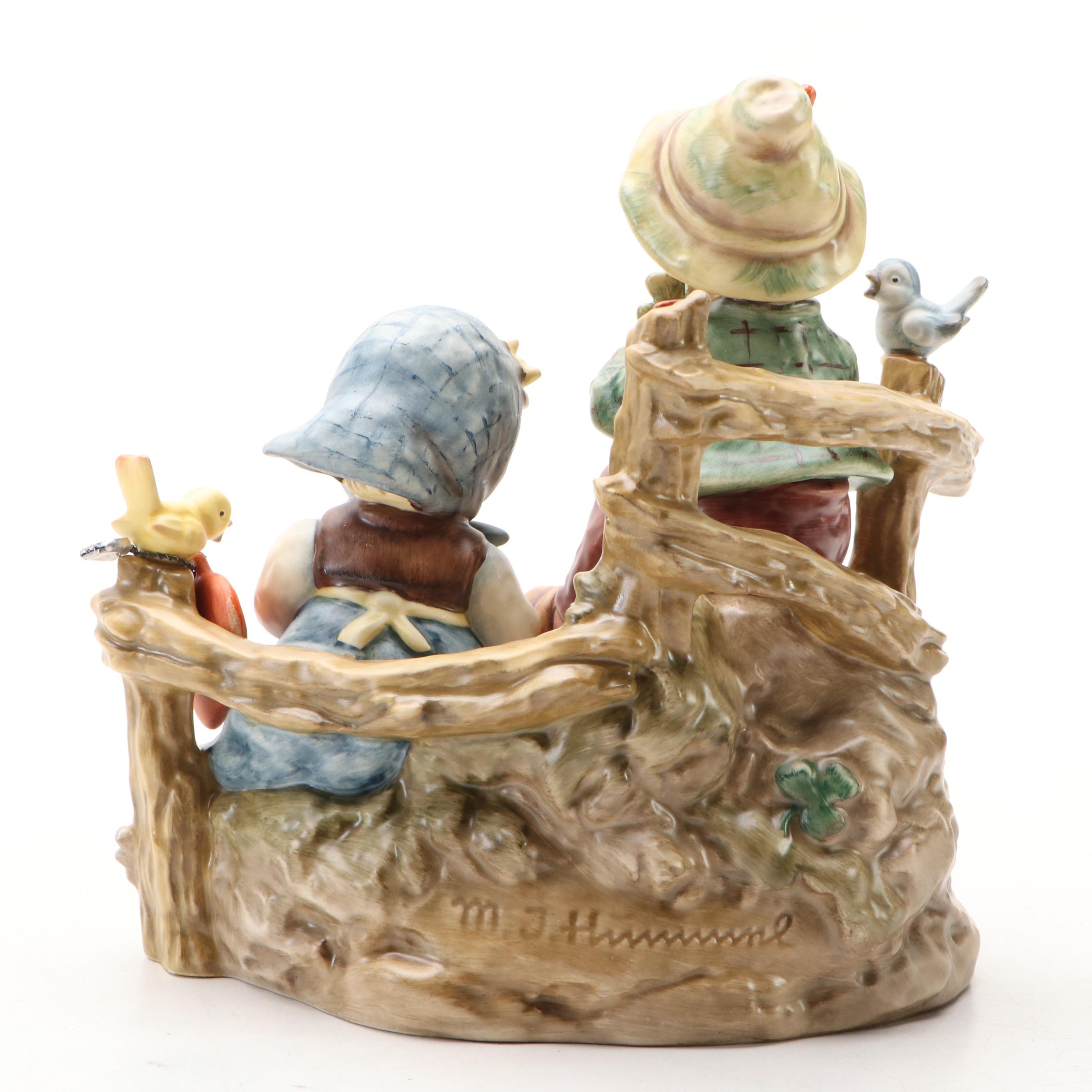 Goebel "First Love," "Apple Tree Girl" and More Porcelain Hummel Figurines