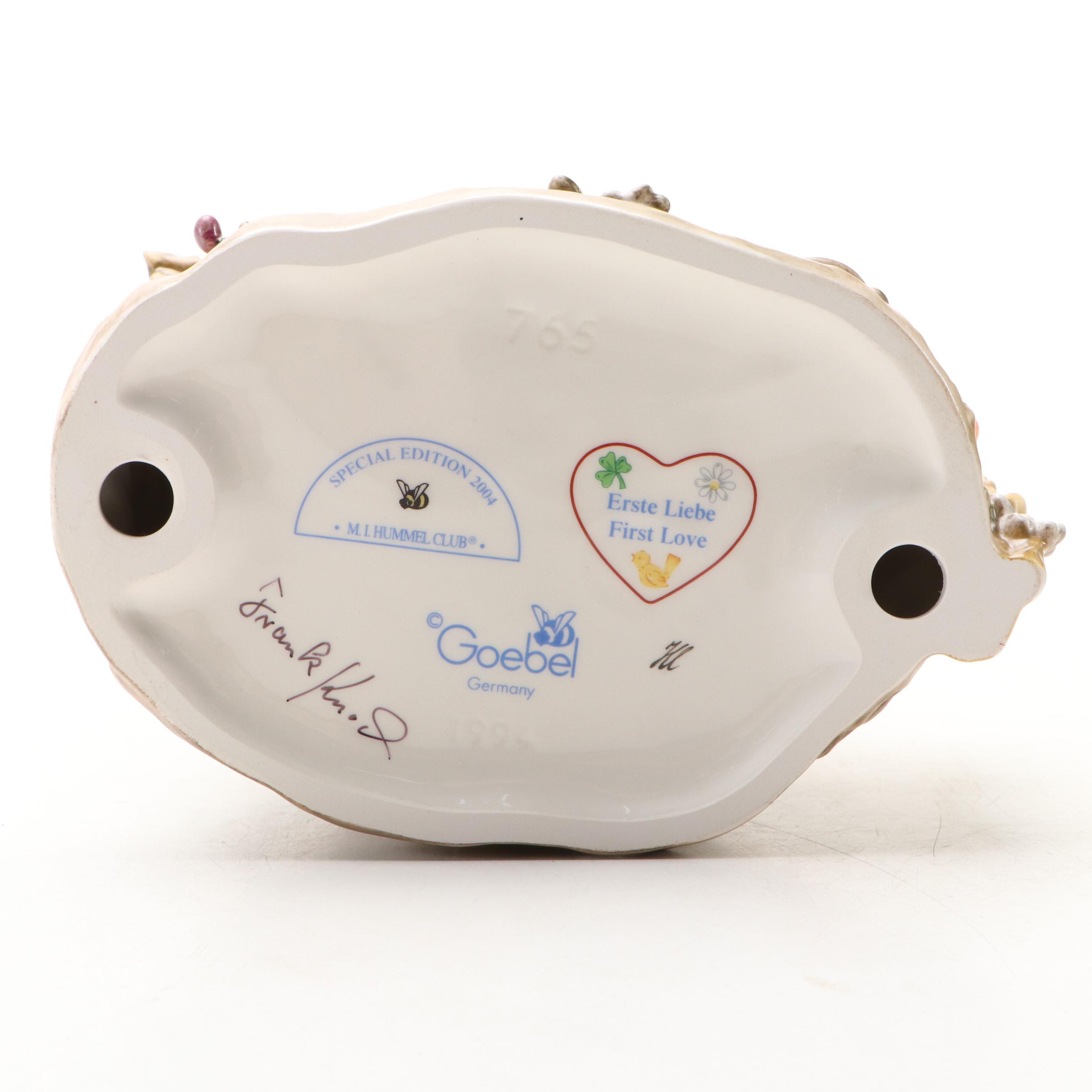 Goebel "First Love," "Apple Tree Girl" and More Porcelain Hummel Figurines