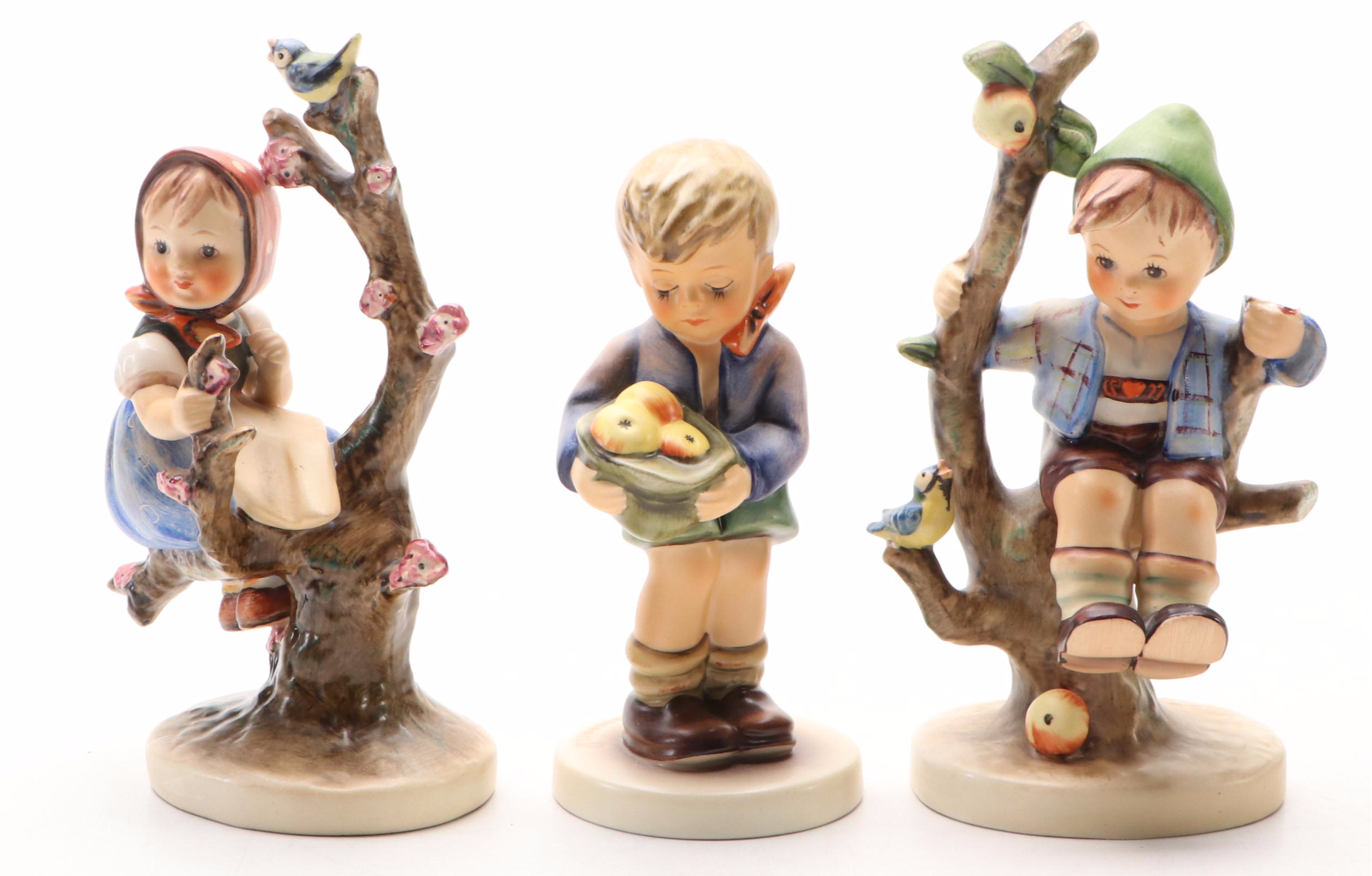 Goebel "First Love," "Apple Tree Girl" and More Porcelain Hummel Figurines
