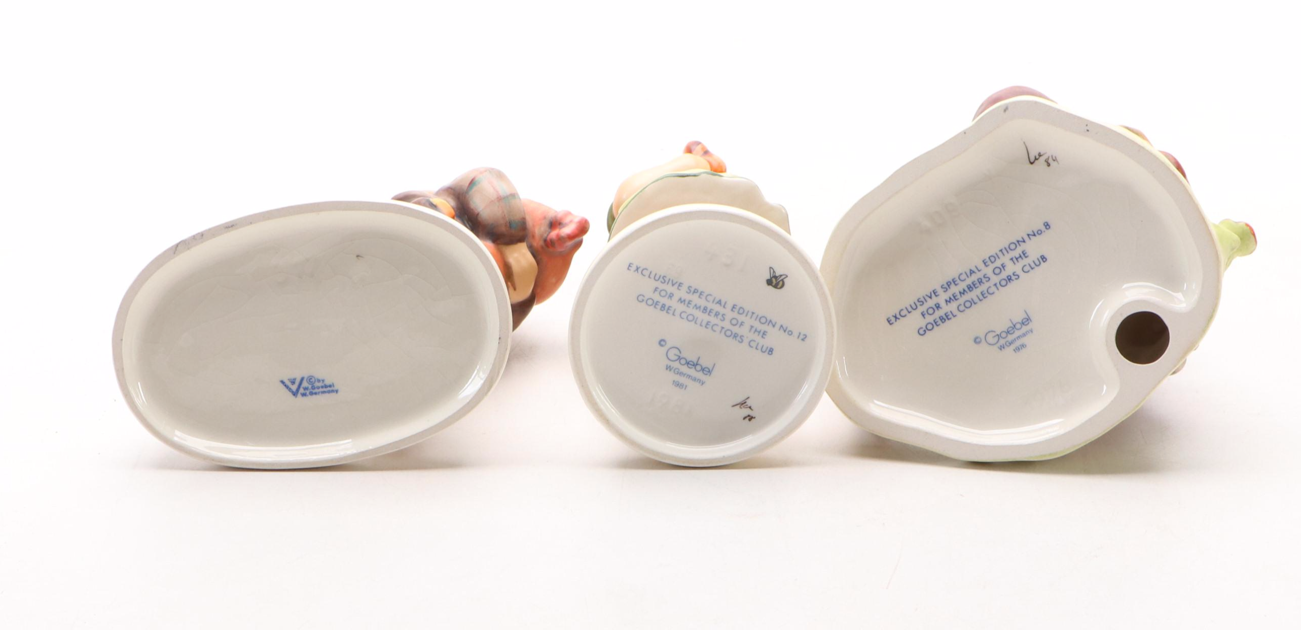 Goebel "First Love," "Apple Tree Girl" and More Porcelain Hummel Figurines