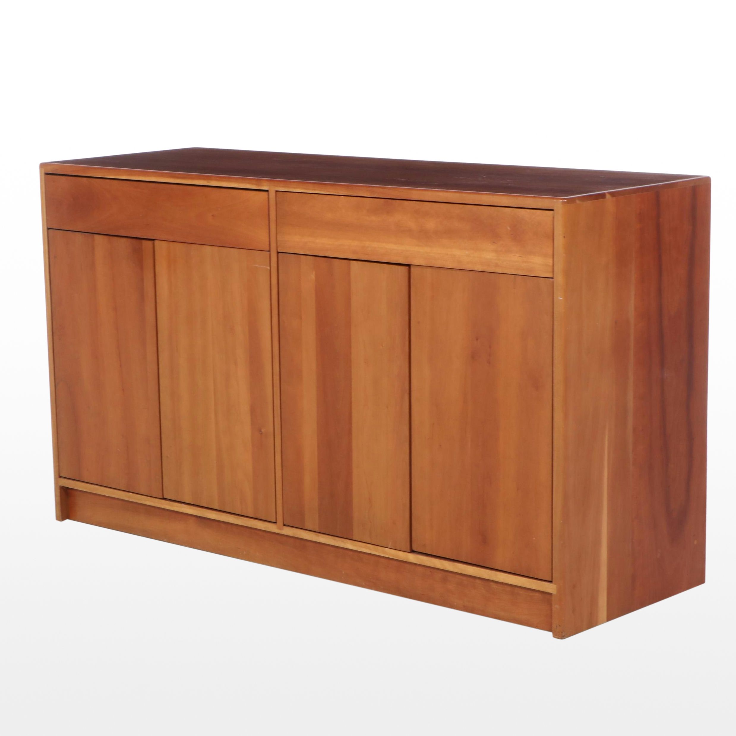 Danish Modern Style Cherry Wood Buffet