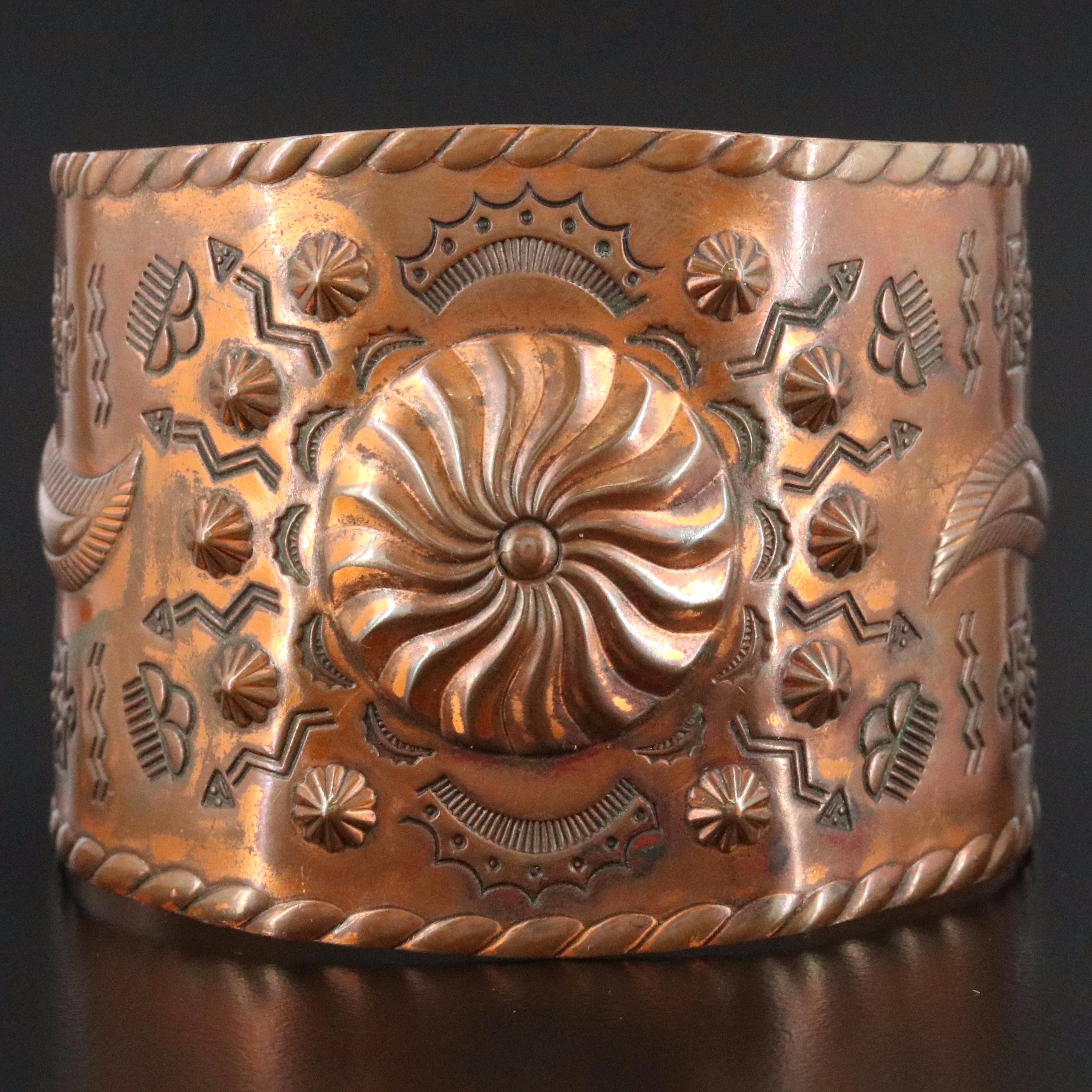 Southwest Style Stampwork Bracelet