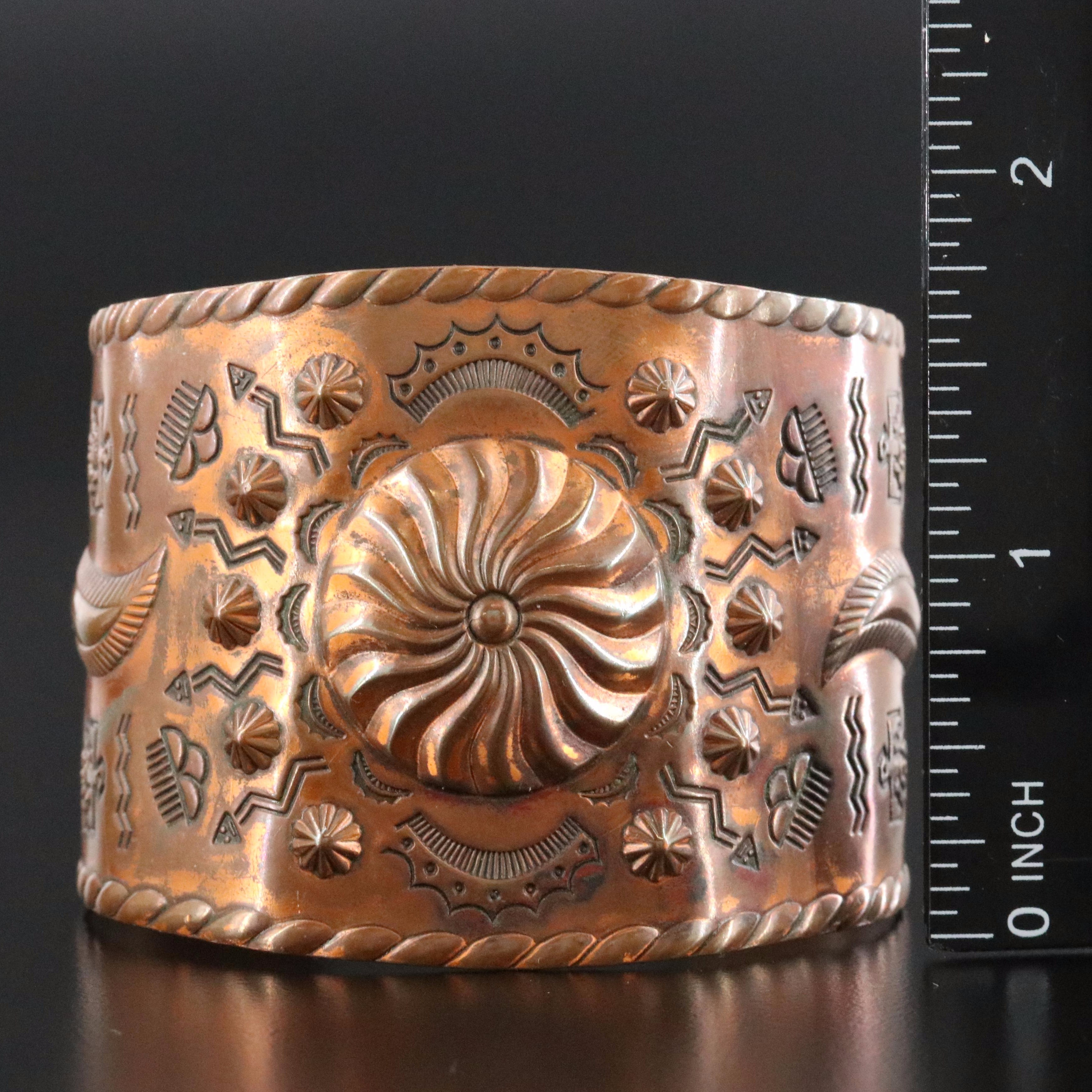 Southwest Style Stampwork Bracelet