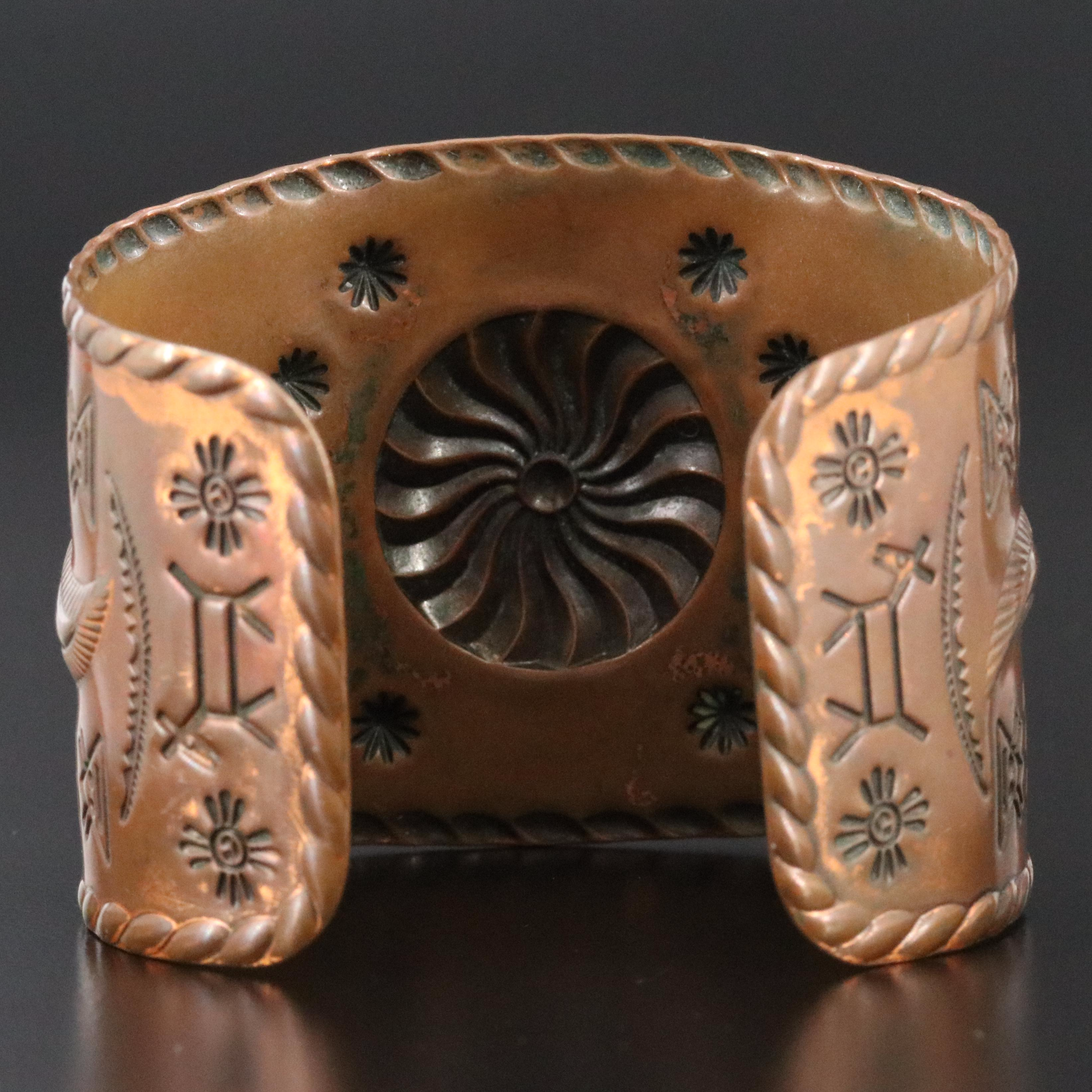 Southwest Style Stampwork Bracelet