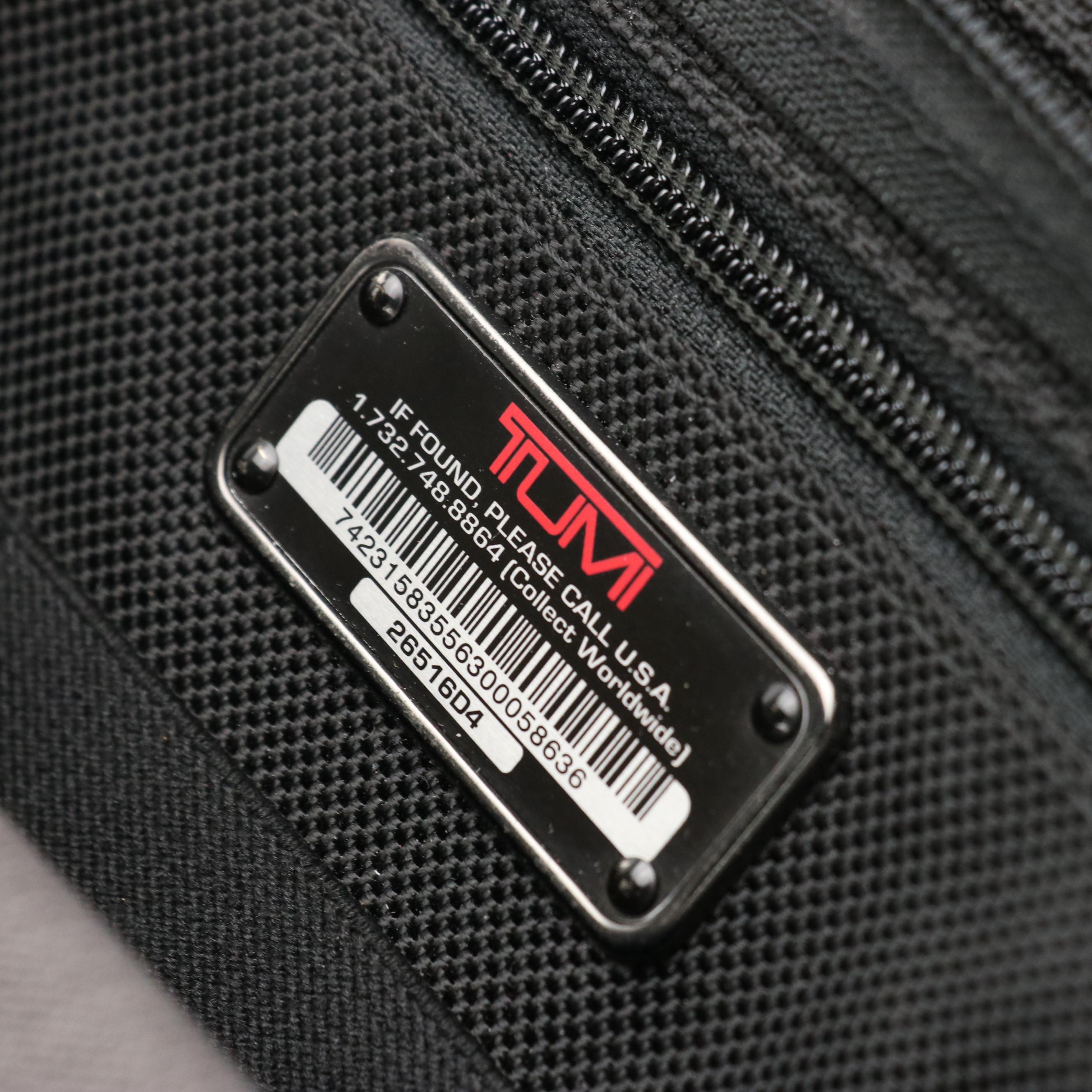 Tumi Alpha Expandable Laptop Portfolio Case in Ballistic Nylon
