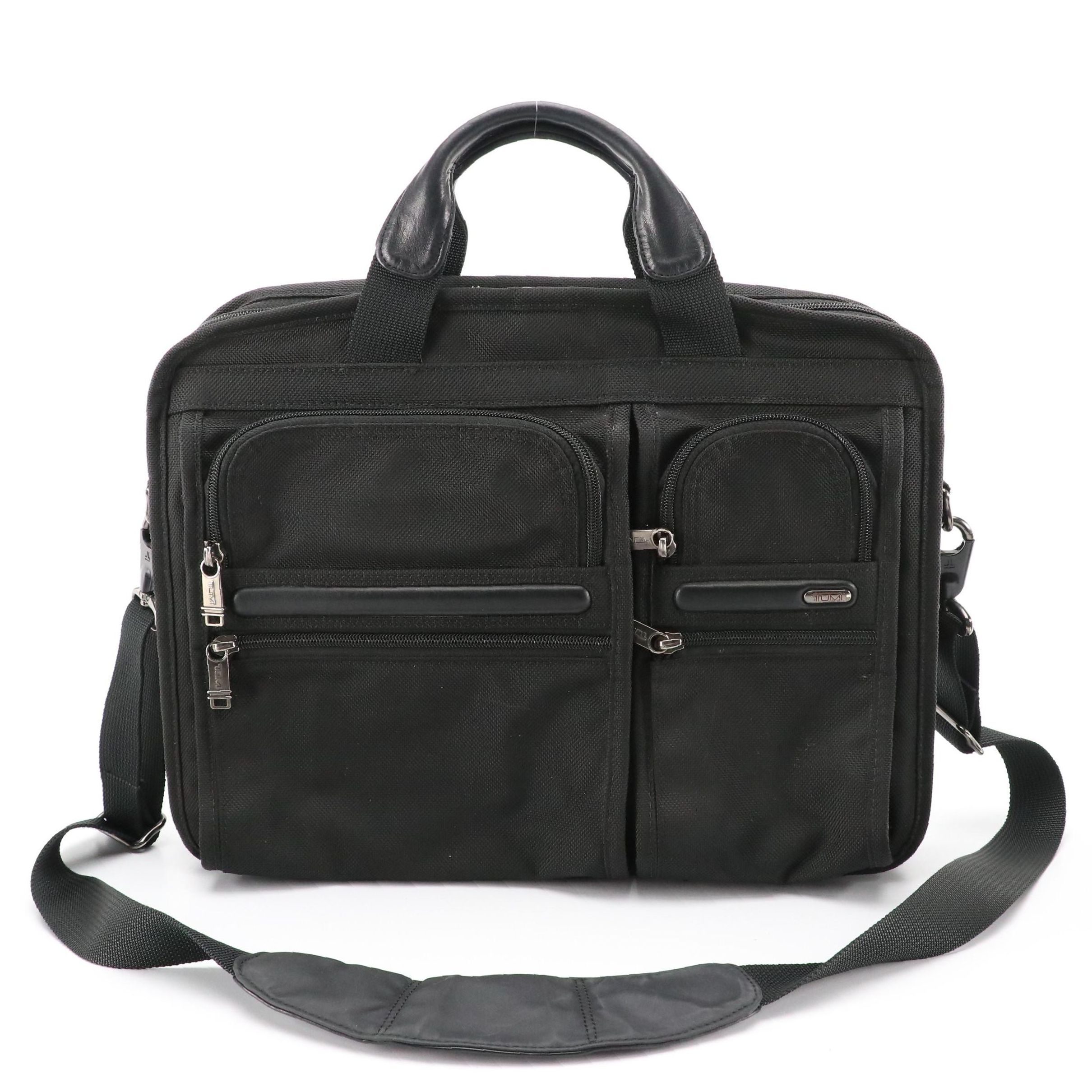 Tumi Alpha Expandable Laptop Portfolio Case in Ballistic Nylon