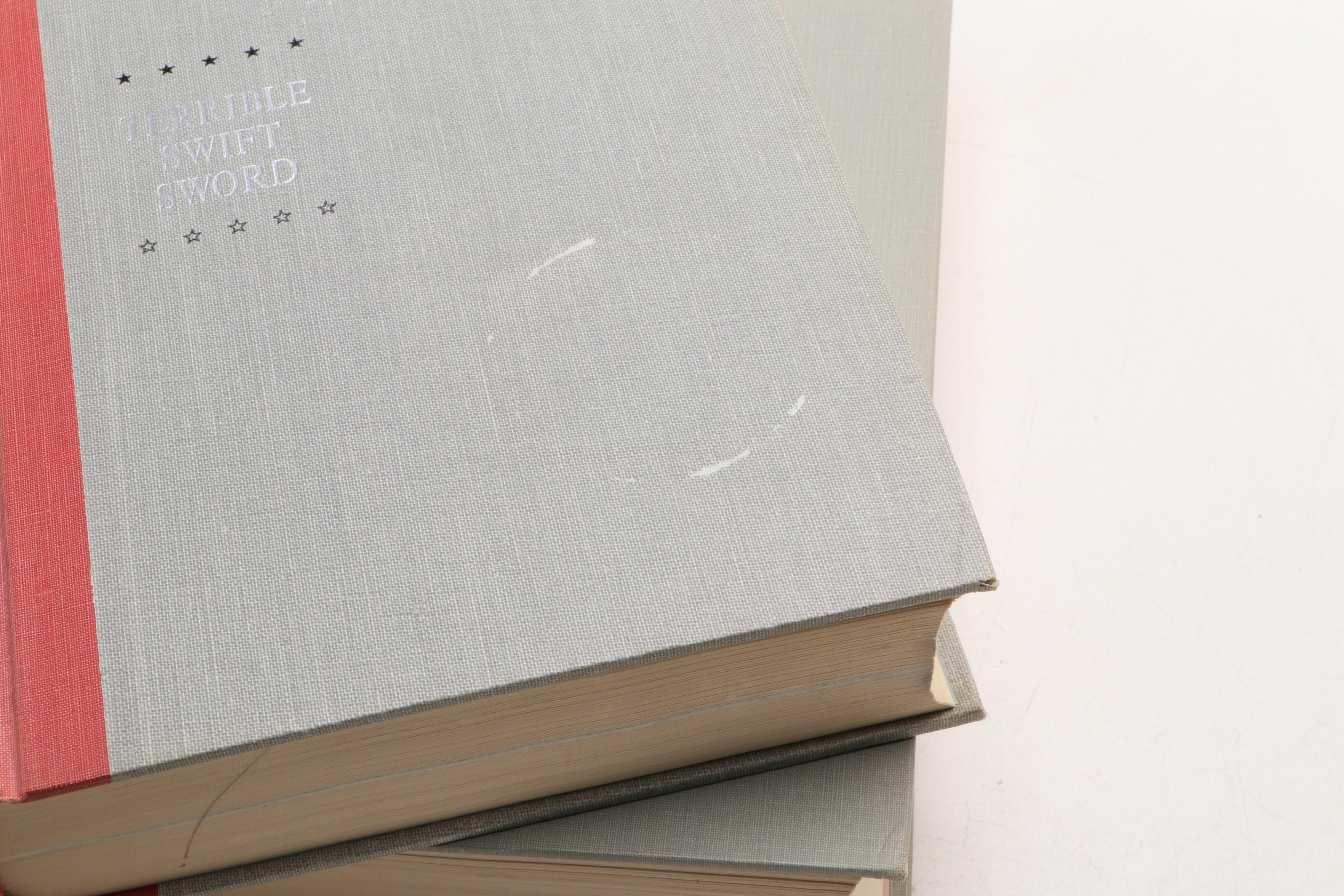 Book Club Edition "The Centennial History of the Civil War" by Bruce Catton