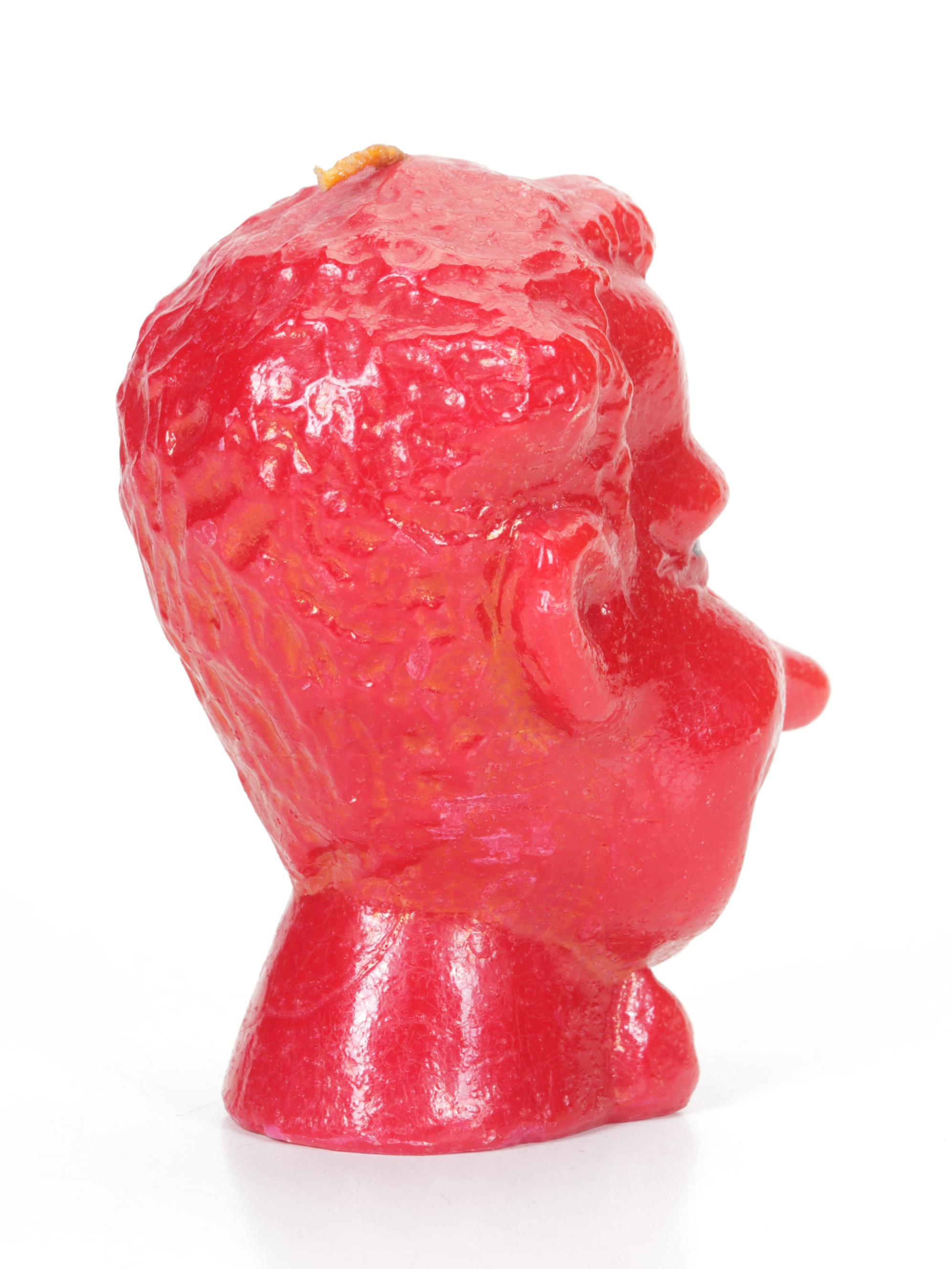 Hand Crafted Italian Pinocchio Bank & Richard Nixon Candle