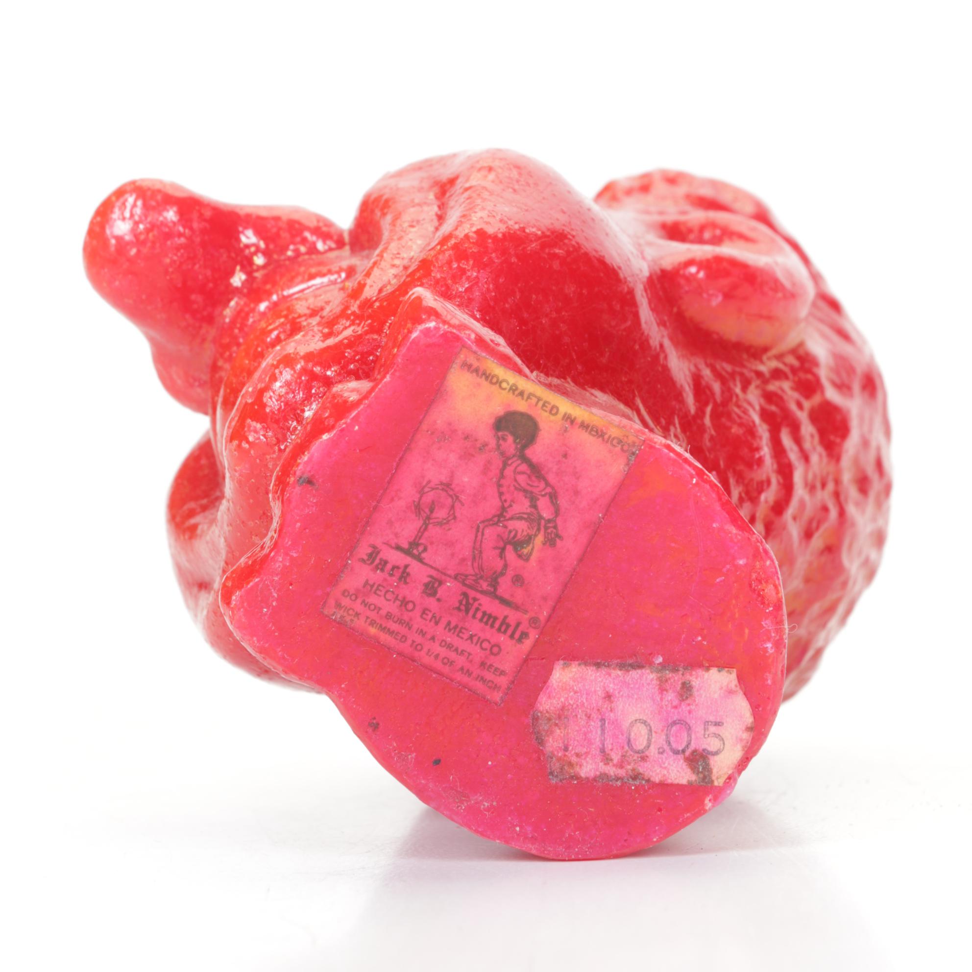 Hand Crafted Italian Pinocchio Bank & Richard Nixon Candle