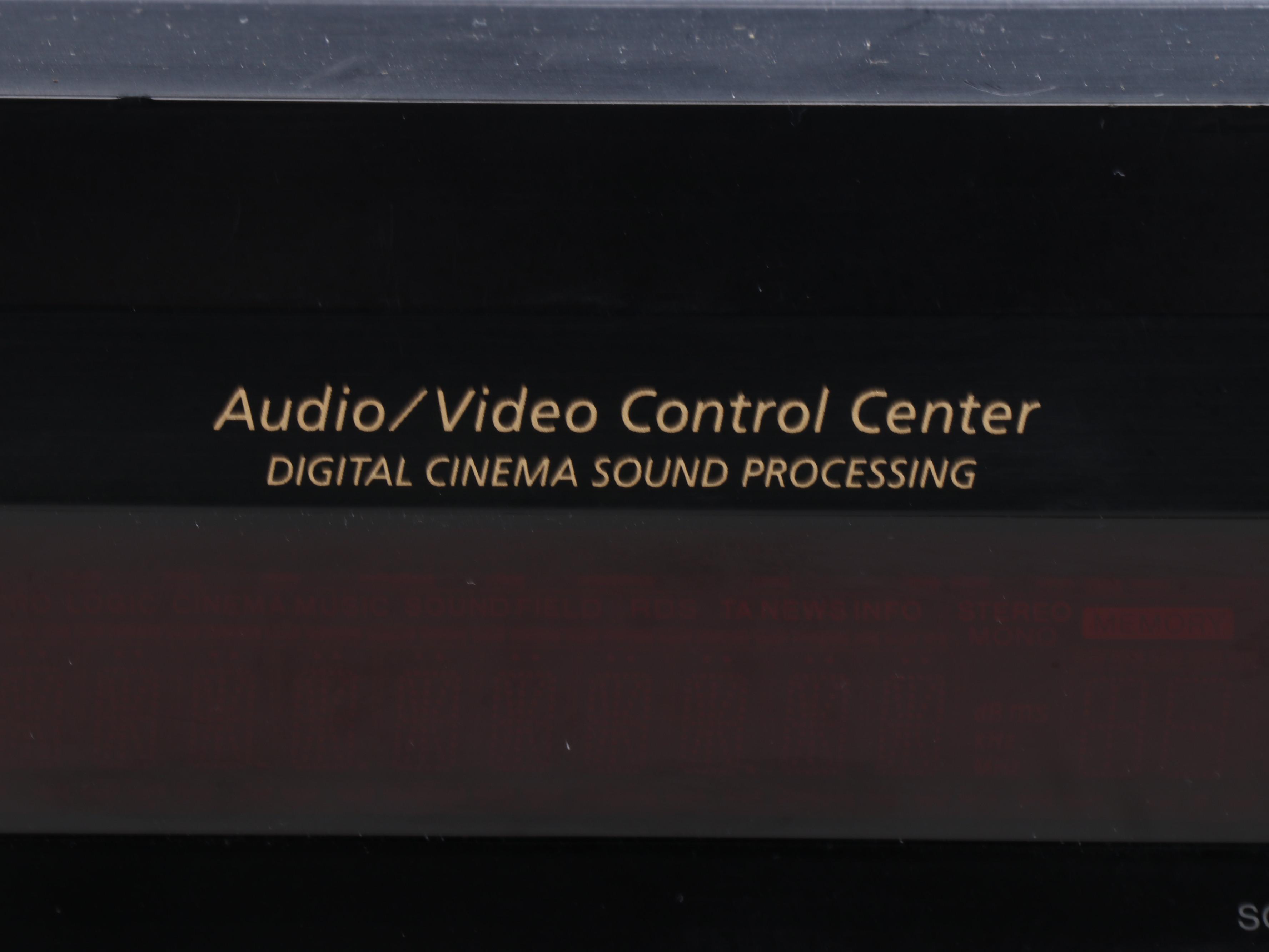 Bose Model 21 Speaker System, Sony Receiver and Sony Television